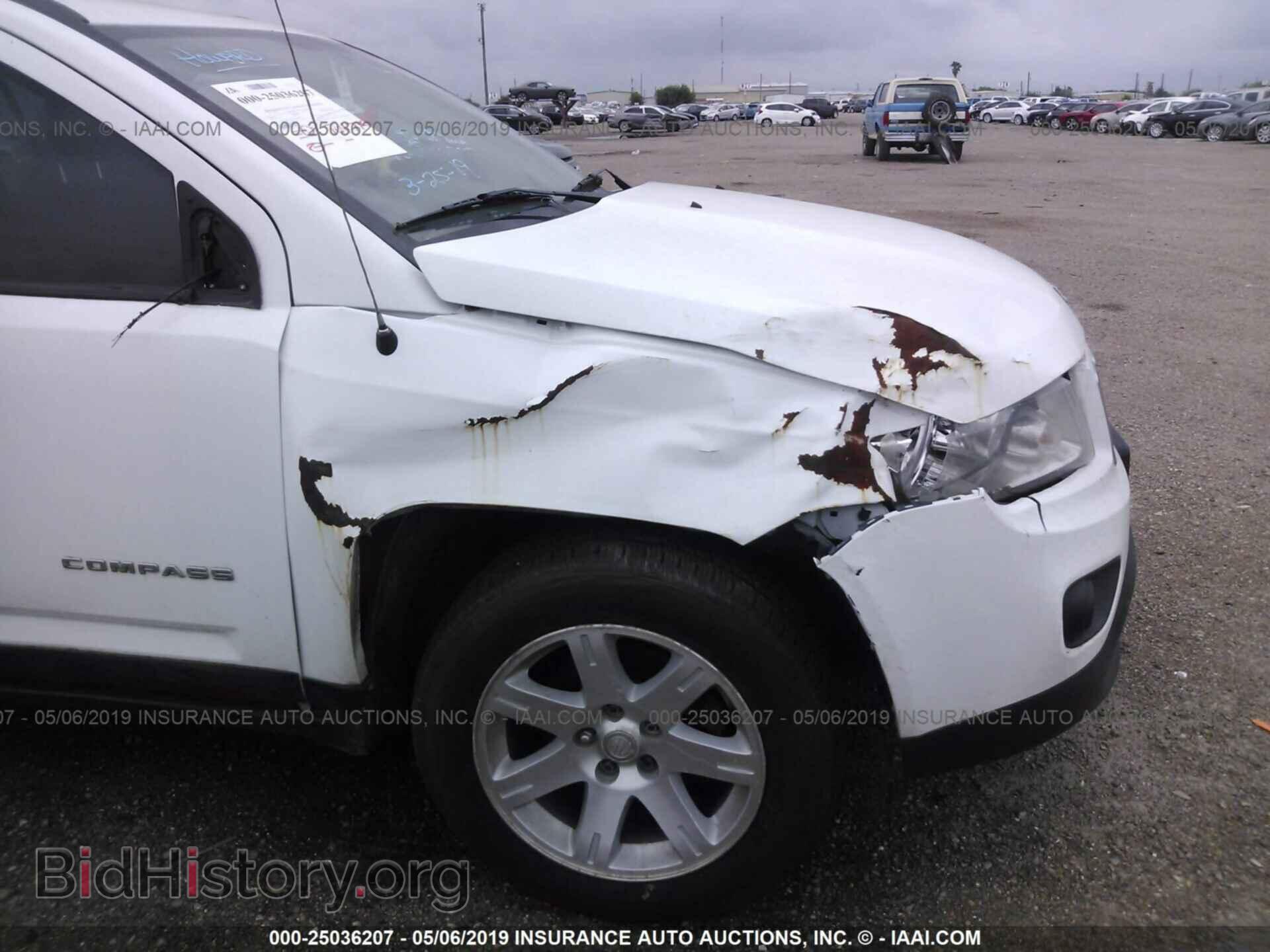 2012 JEEP COMPASS - VIN: 1C4NJCBAXCD503624 - Фото 6