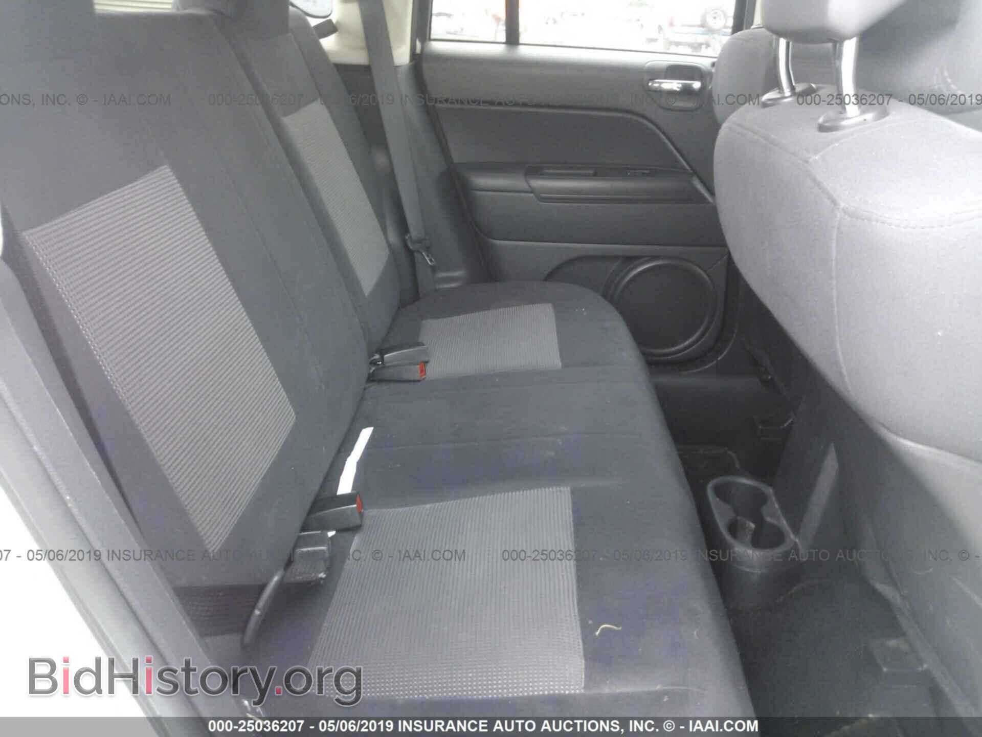 2012 JEEP COMPASS - VIN: 1C4NJCBAXCD503624 - Фото 8