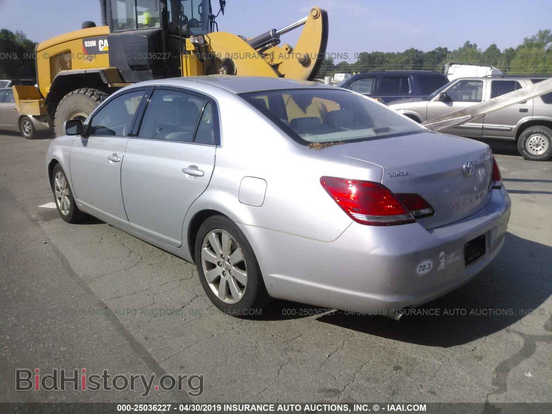 2007 TOYOTA AVALON - VIN: 4T1BK36B07U191298 - Фото 3