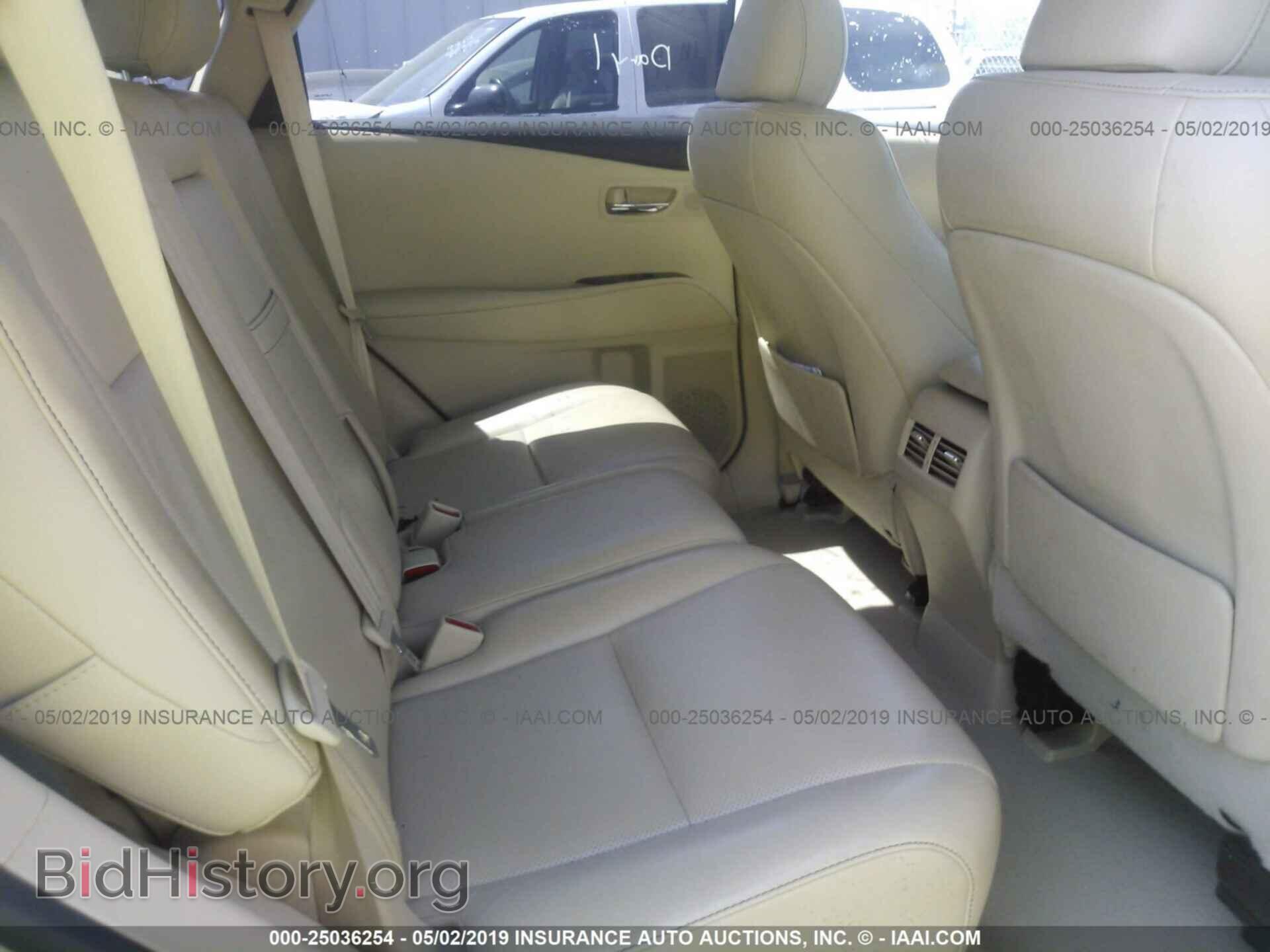2013 LEXUS RX - VIN: 2T2BK1BA7DC214067 - Фото 8