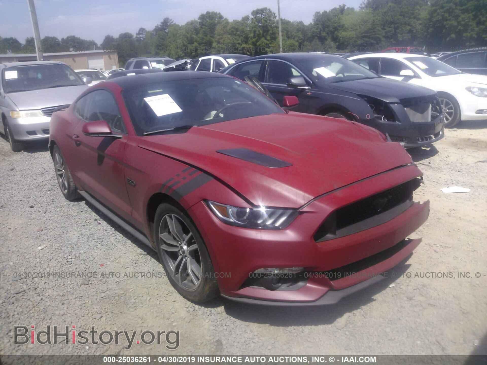 Фотография 1FA6P8CF5F5435005 - FORD MUSTANG 2015
