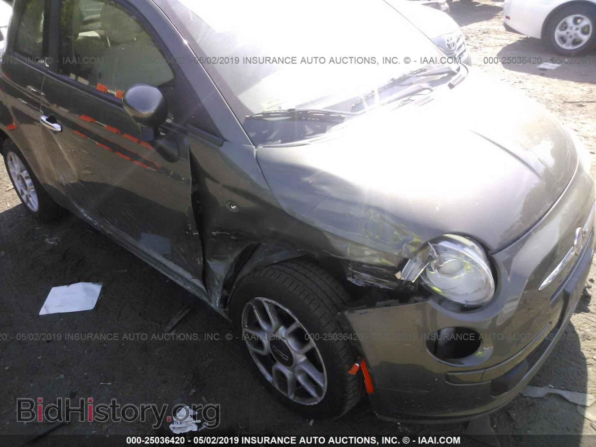 2012 FIAT 500 - VIN: 3C3CFFAR9CT330582 - Фото 6