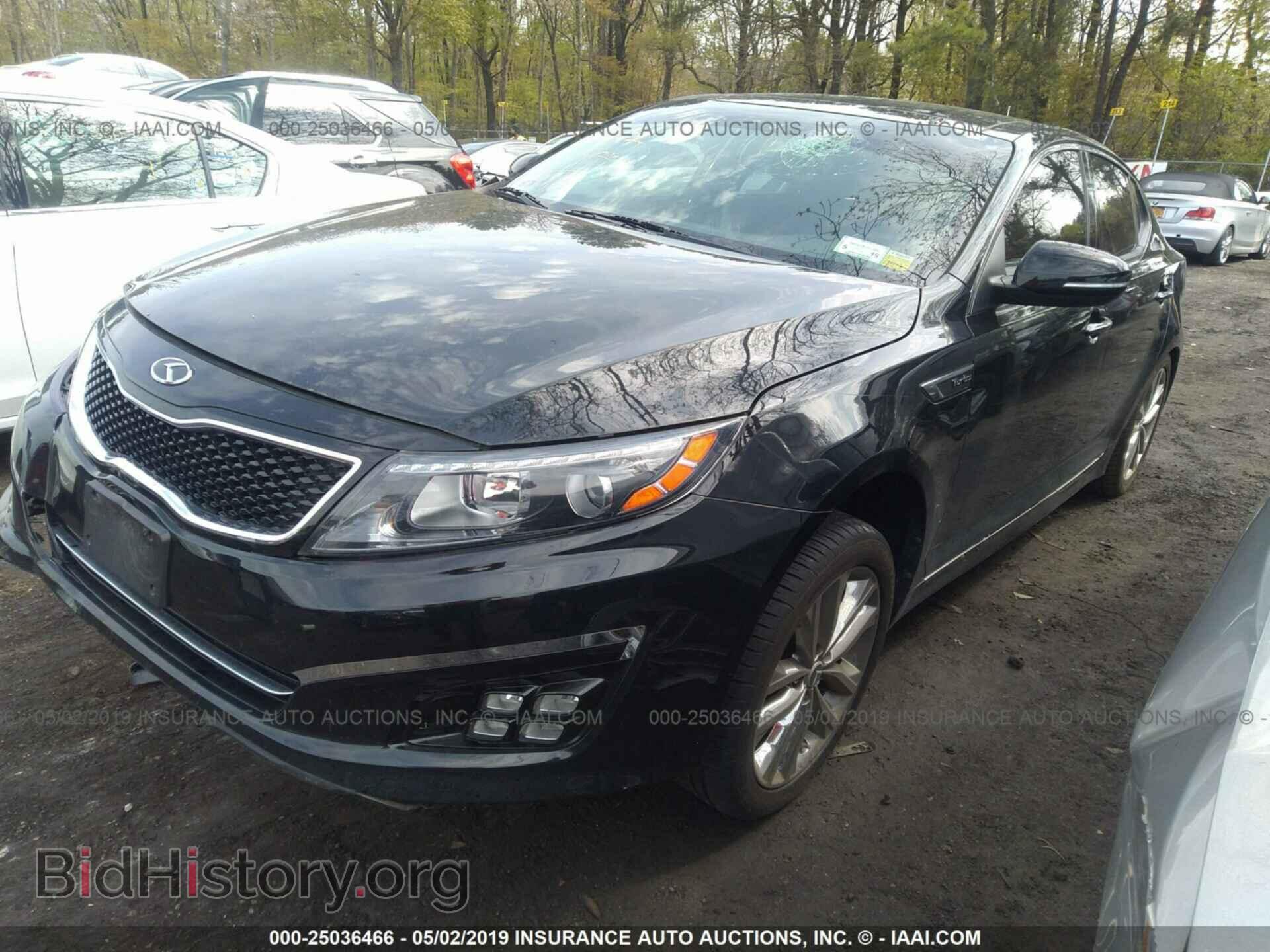 2015 KIA OPTIMA - VIN: 5XXGR4A67FG377821 - Photo 2