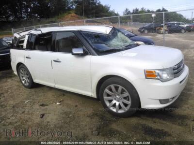 2012 Ford FLEX Limited, white — VIN 2FMGK5DC2CBD00681, IAAI