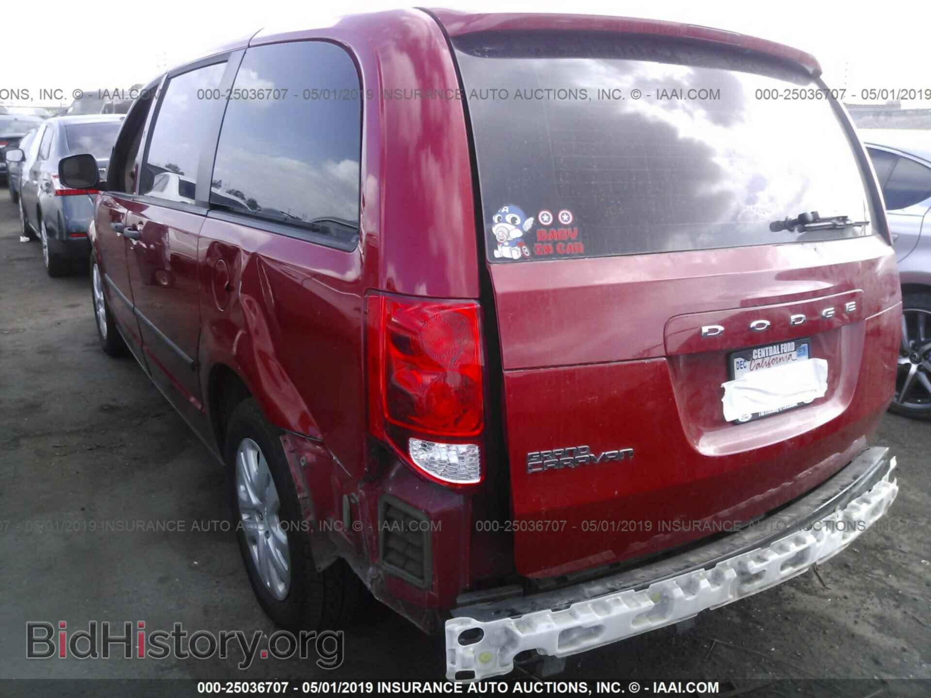 2014 DODGE GRAND CARAVAN - VIN: 2C4RDGBG6ER422267 - Фото 3