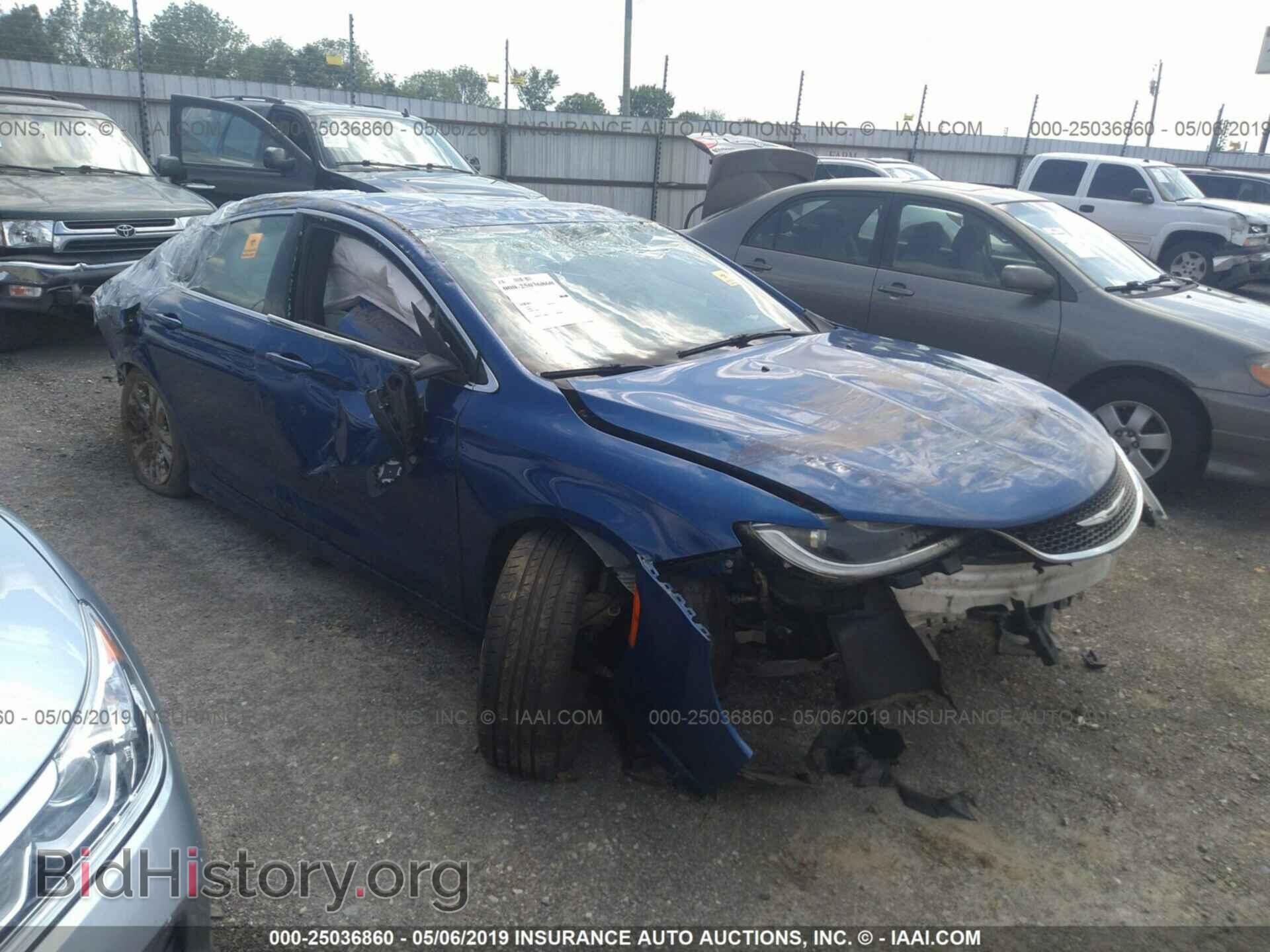 Фотография 1C3CCCAB4GN131326 - CHRYSLER 200 2016