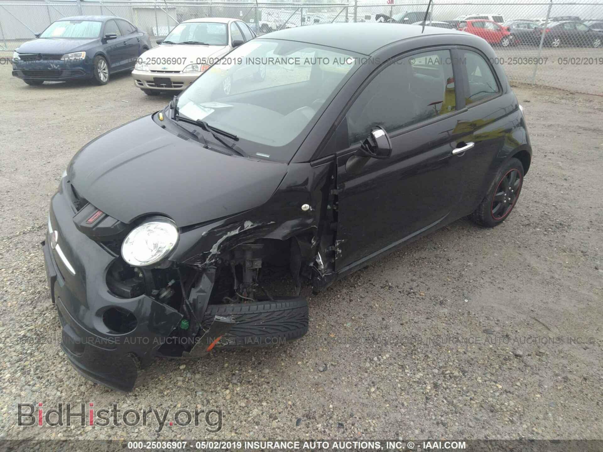 2012 FIAT 500 - VIN: 3C3CFFAR9CT265085 - Фото 2