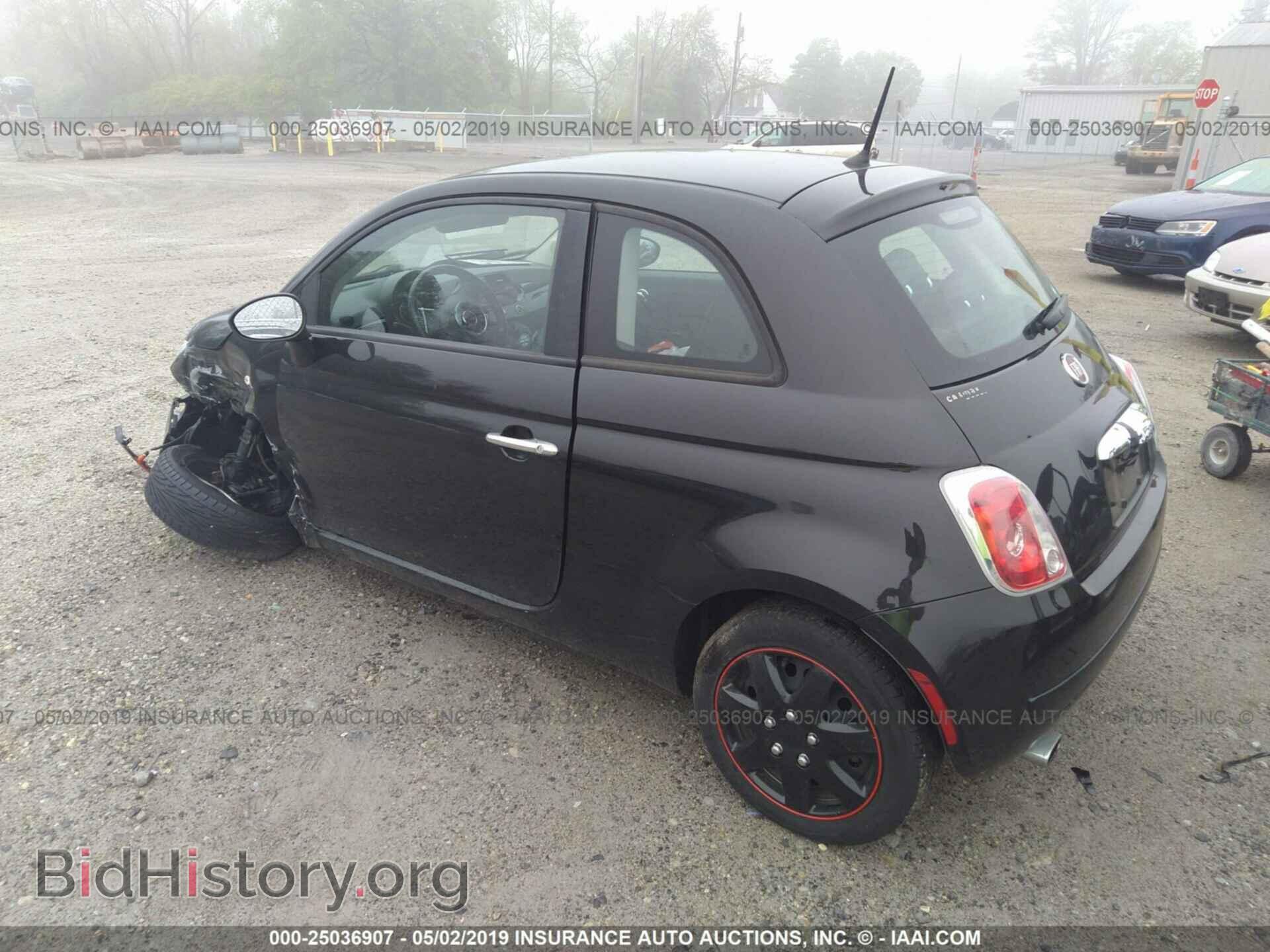 2012 FIAT 500 - VIN: 3C3CFFAR9CT265085 - Фото 3
