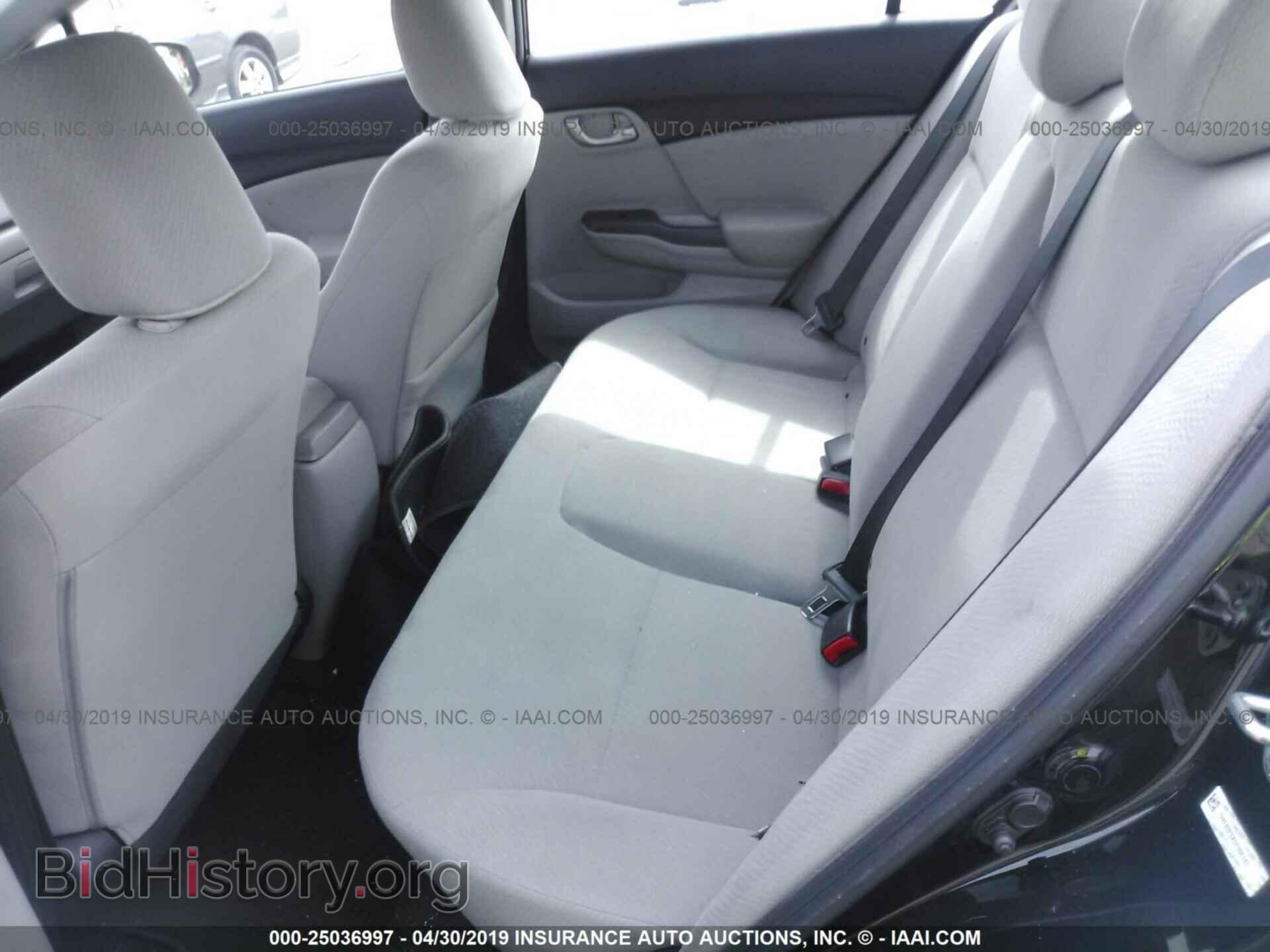 2013 HONDA CIVIC - VIN: 19XFB2F5XDE086143 - Фото 8