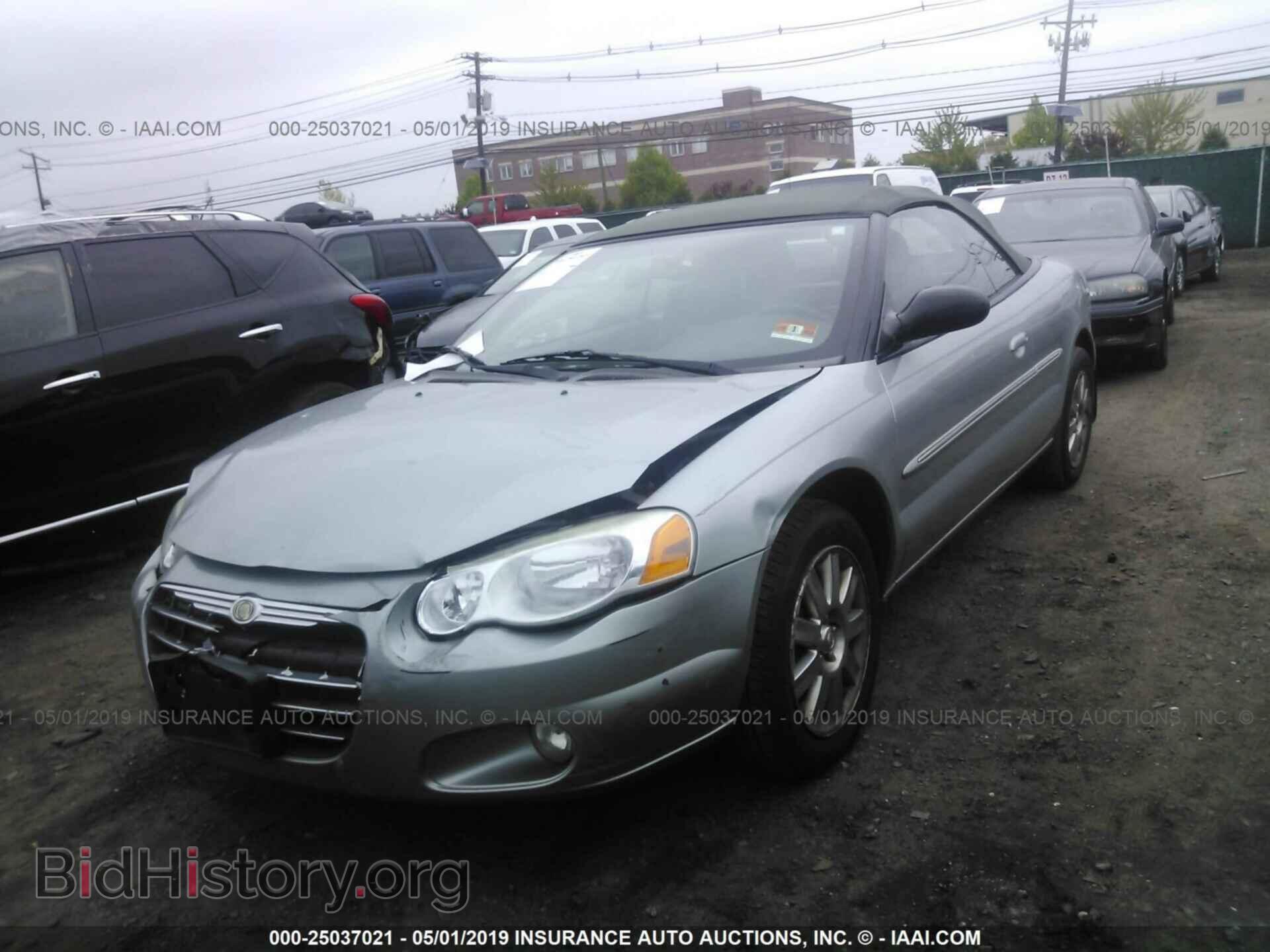 2004 CHRYSLER SEBRING - VIN: 1C3EL65R04N161971 - Фото 2