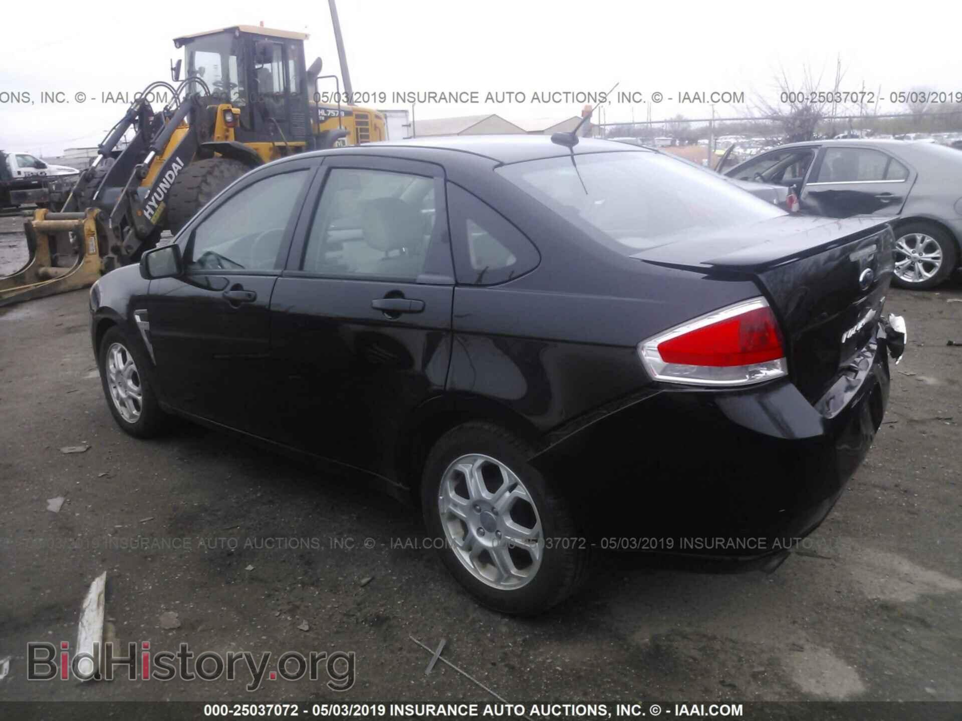 2008 FORD FOCUS - VIN: 1FAHP35NX8W213833 - Фото 3