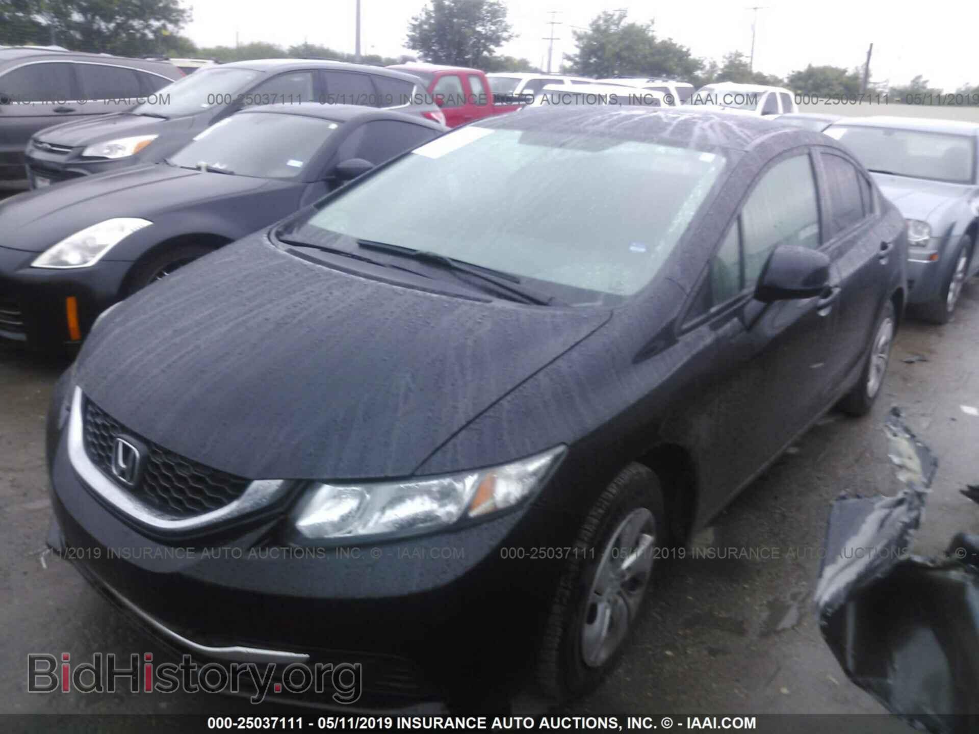 2013 HONDA CIVIC - VIN: 19XFB2F58DE284560 - Фото 2