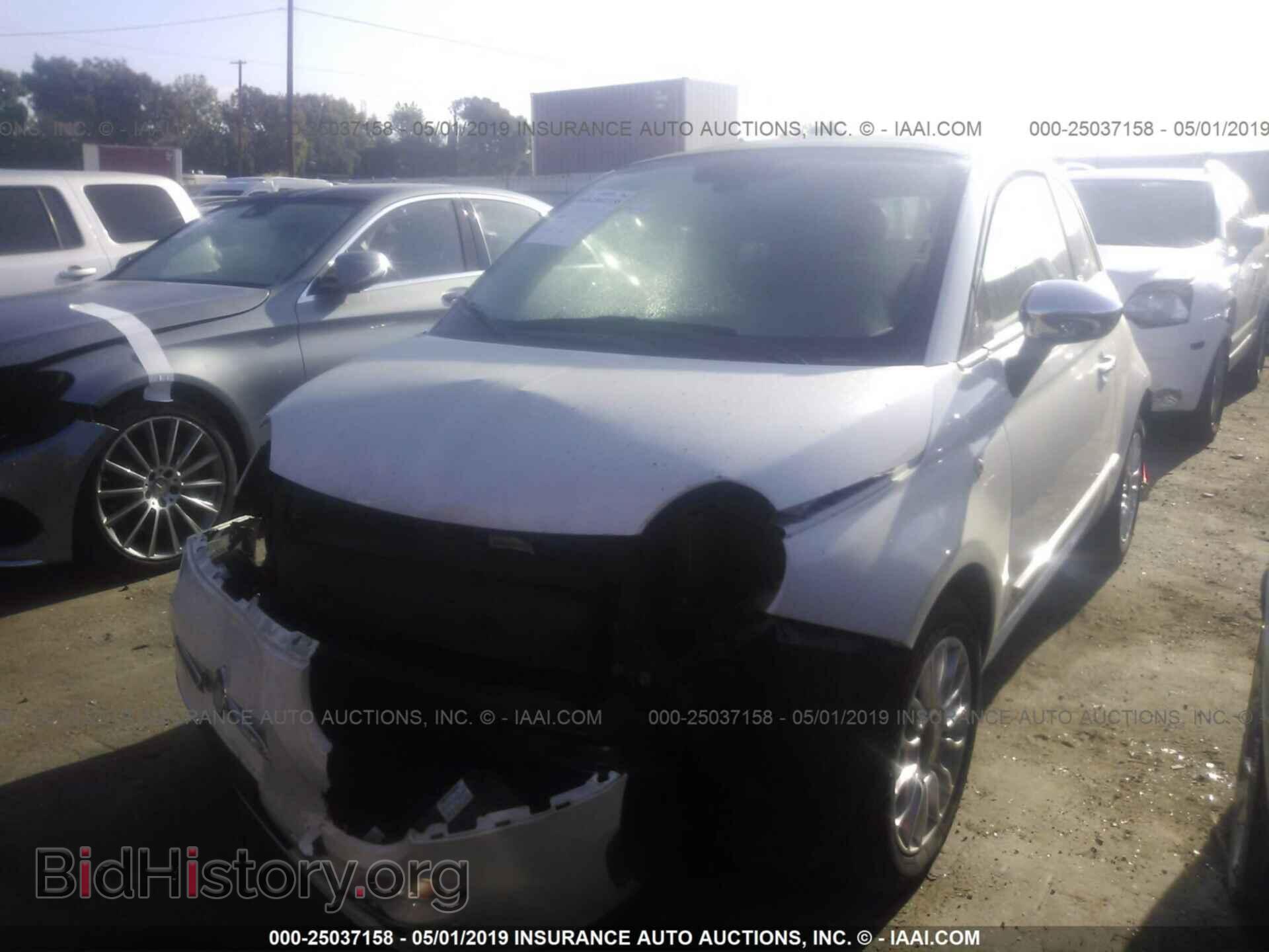 2012 FIAT 500 - VIN: 3C3CFFER0CT187841 - Фото 2