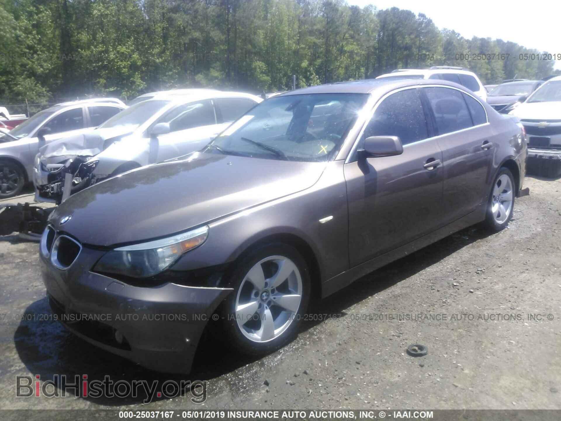 2004 BMW 530 - VIN: WBANA735X4B062189 - Фото 2