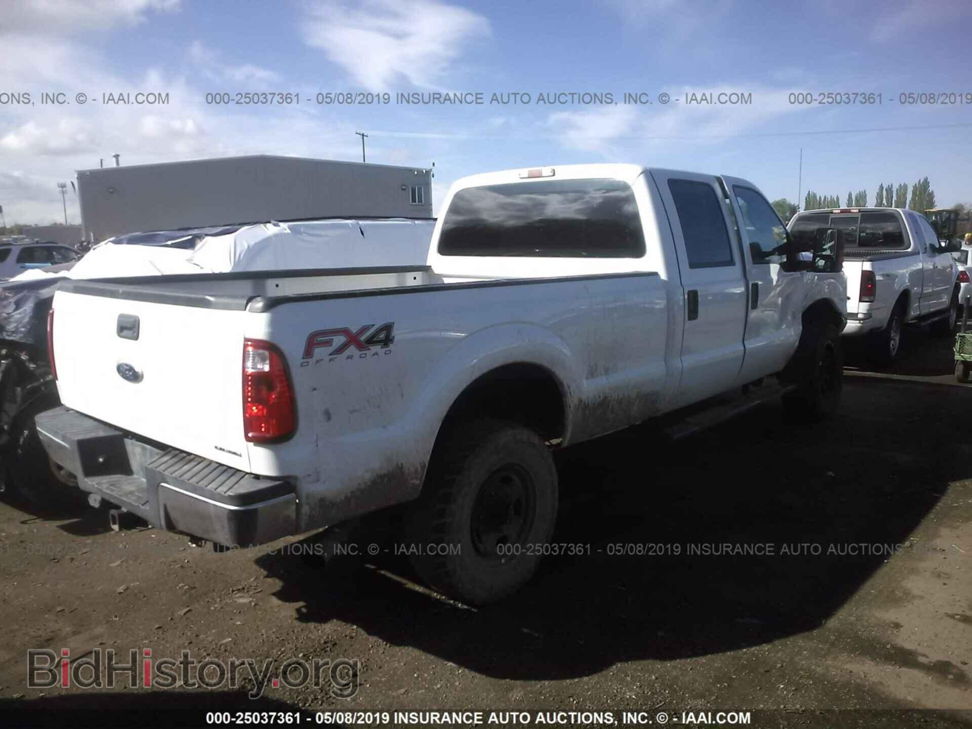 2012 FORD F250 - VIN: 1FT7W2B69CEB06562 - Фото 4