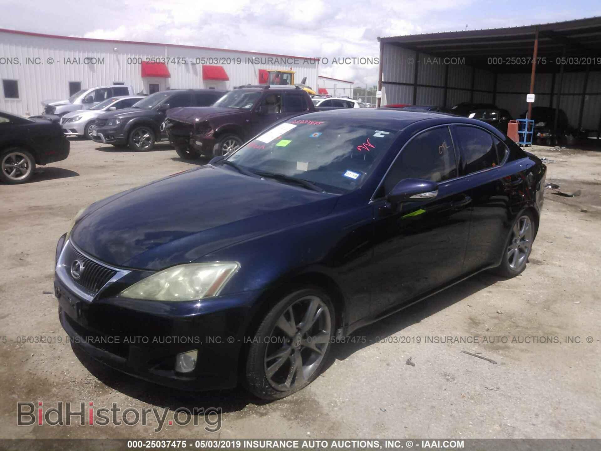 2009 LEXUS IS - VIN: JTHBK262992093561 - Фото 2