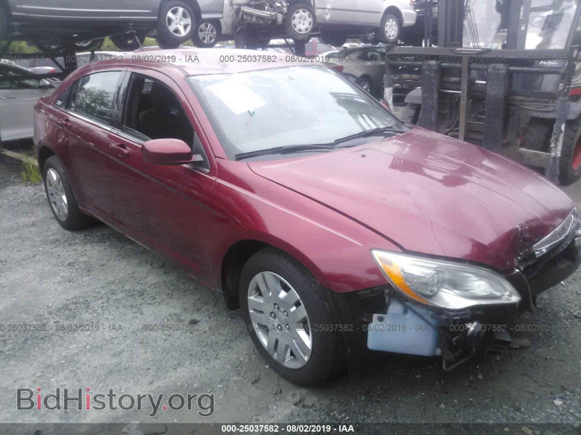 Фотография 1C3CCBABXCN229362 - CHRYSLER 200 2012