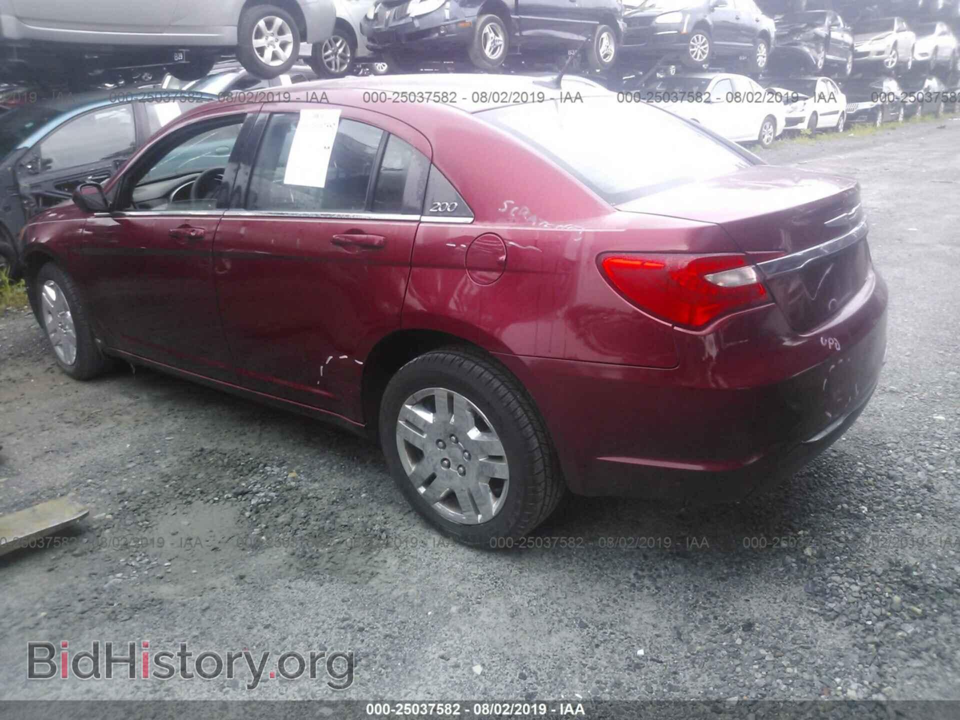 2012 CHRYSLER 200 - VIN: 1C3CCBABXCN229362 - Фото 3