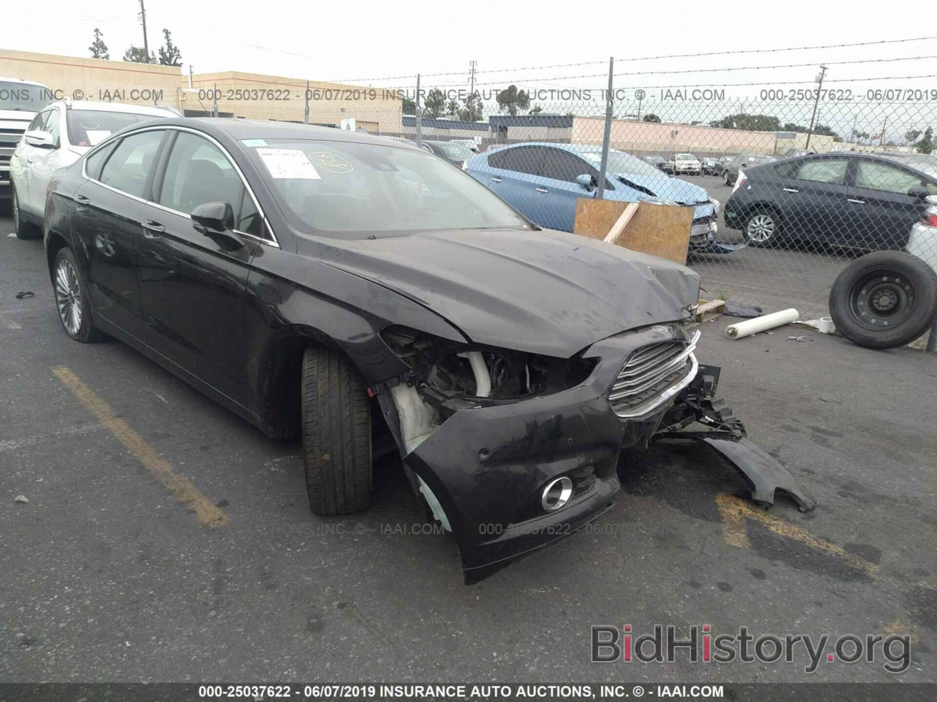 Photo 3FA6P0K96DR379387 - FORD FUSION 2013