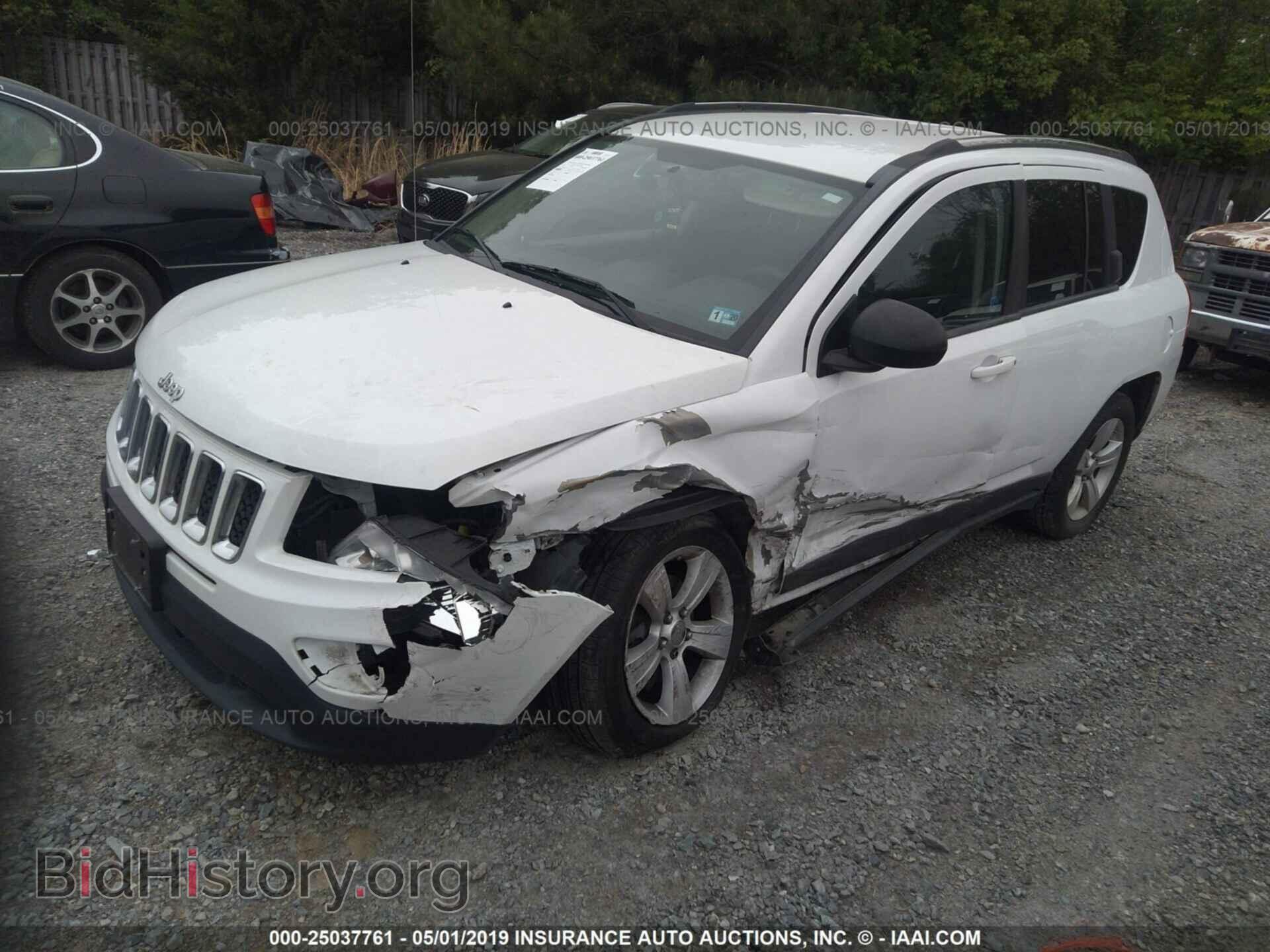 2011 JEEP COMPASS - VIN: 1J4NF1FB2BD278679 - Фото 2