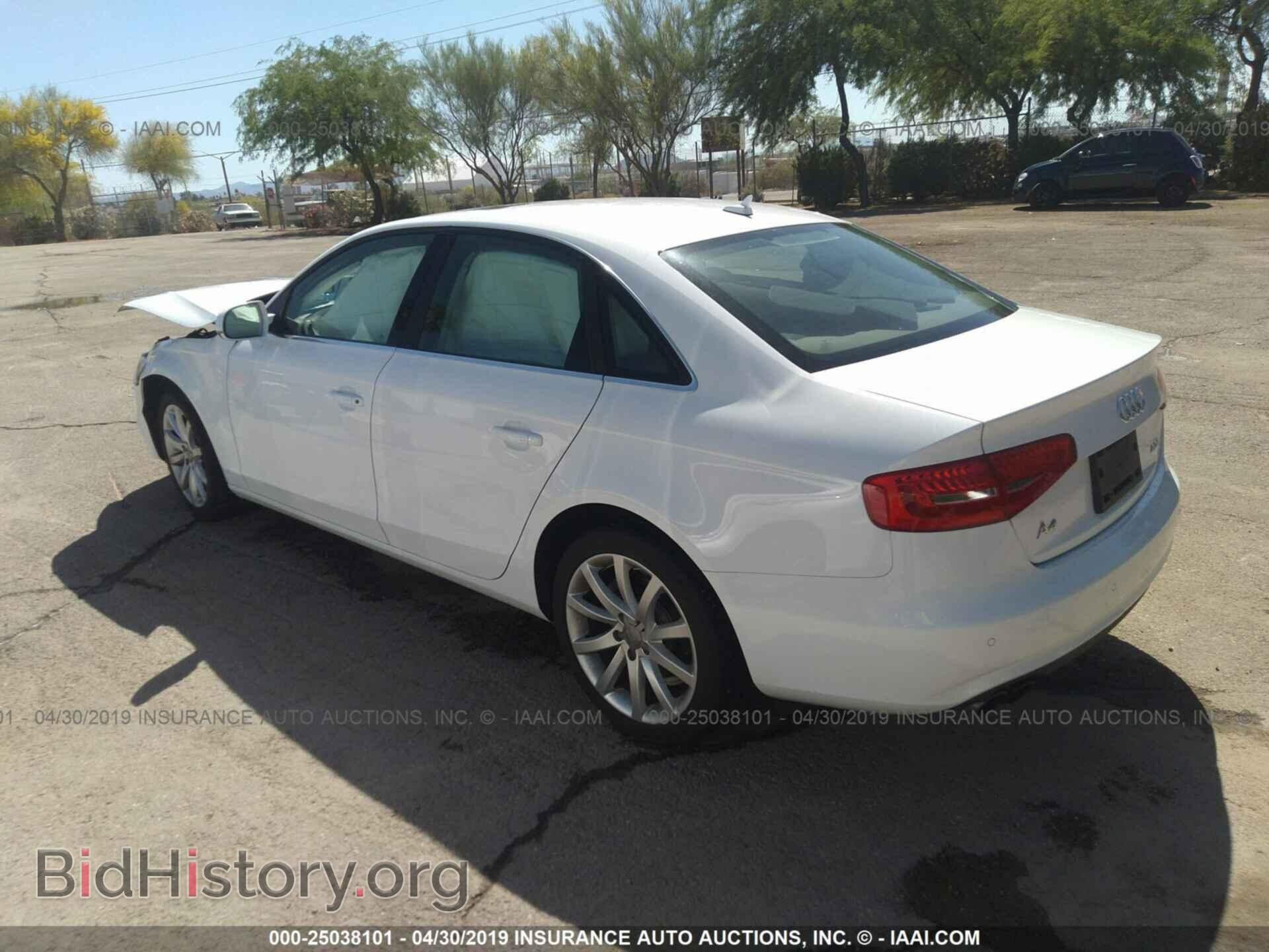 2013 AUDI A4 - VIN: WAUEFAFL6DA054217 - Фото 3