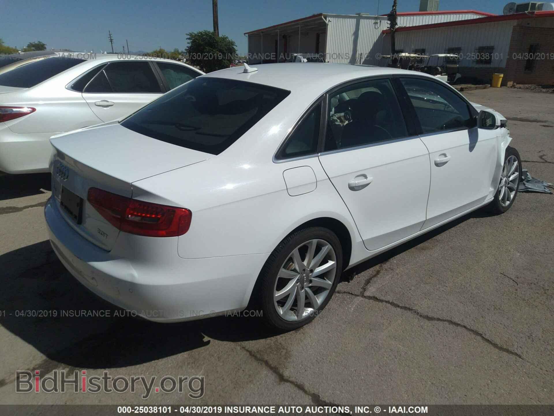 2013 AUDI A4 - VIN: WAUEFAFL6DA054217 - Фото 4