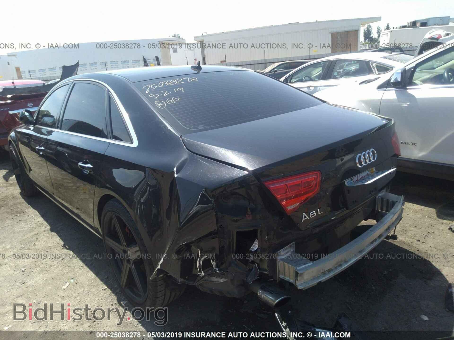 2011 AUDI A8 - VIN: WAURVAFD8BN008911 - Фото 3