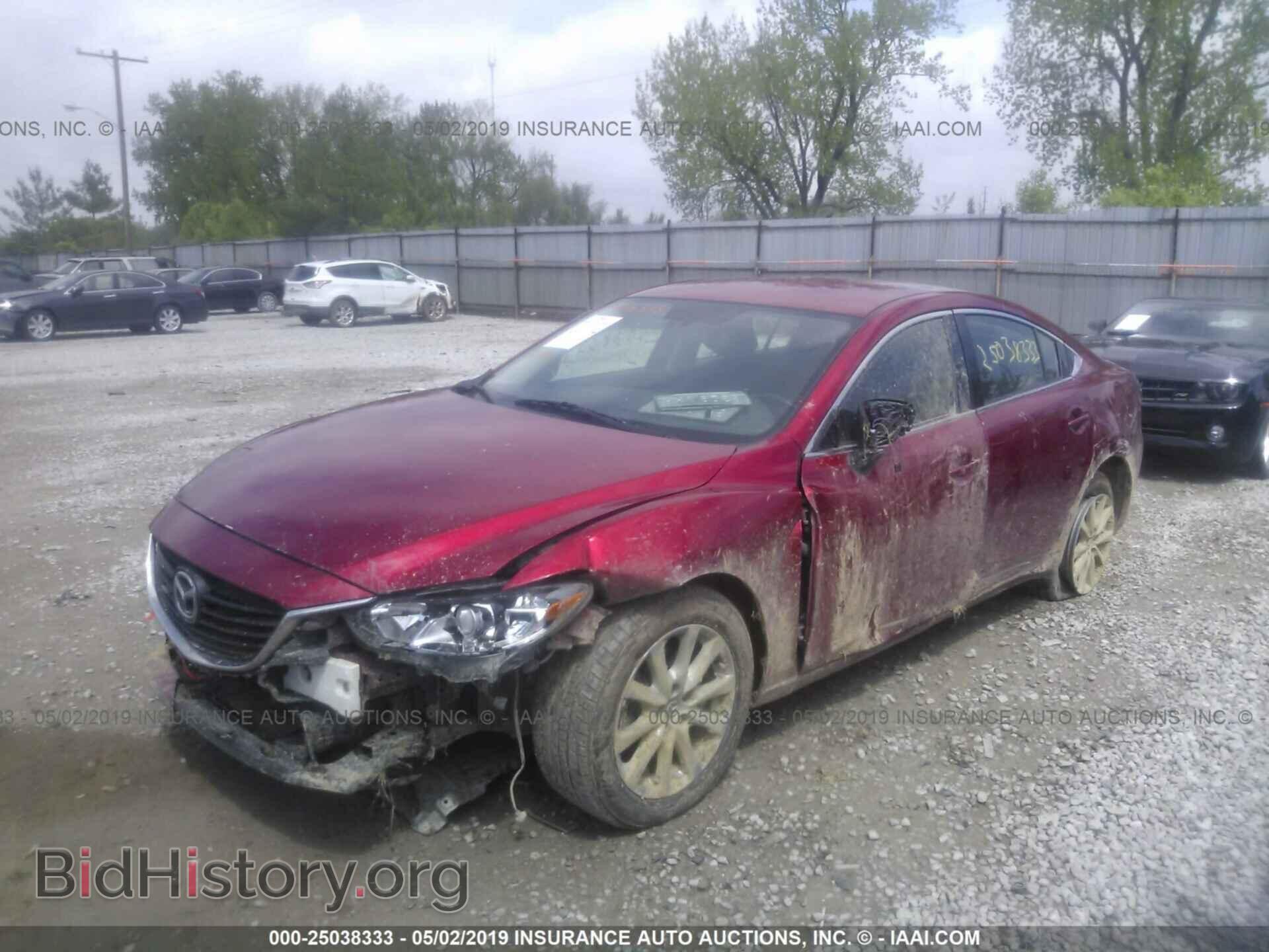 2014 MAZDA 6 - VIN: JM1GJ1U65E1142832 - Фото 2