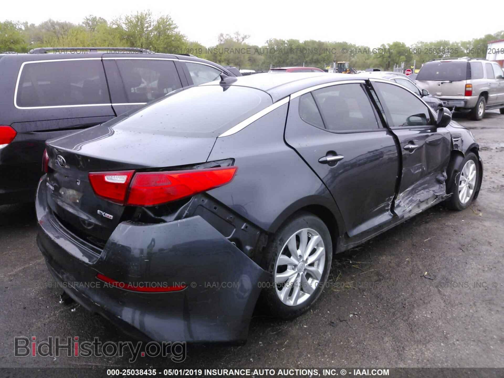 2015 KIA OPTIMA - VIN: 5XXGN4A73FG490492 - Photo 4