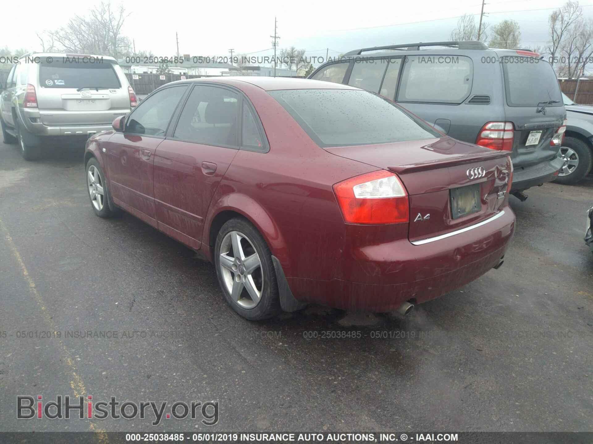 2005 AUDI A4 - VIN: WAULC68E55A048471 - Фото 3