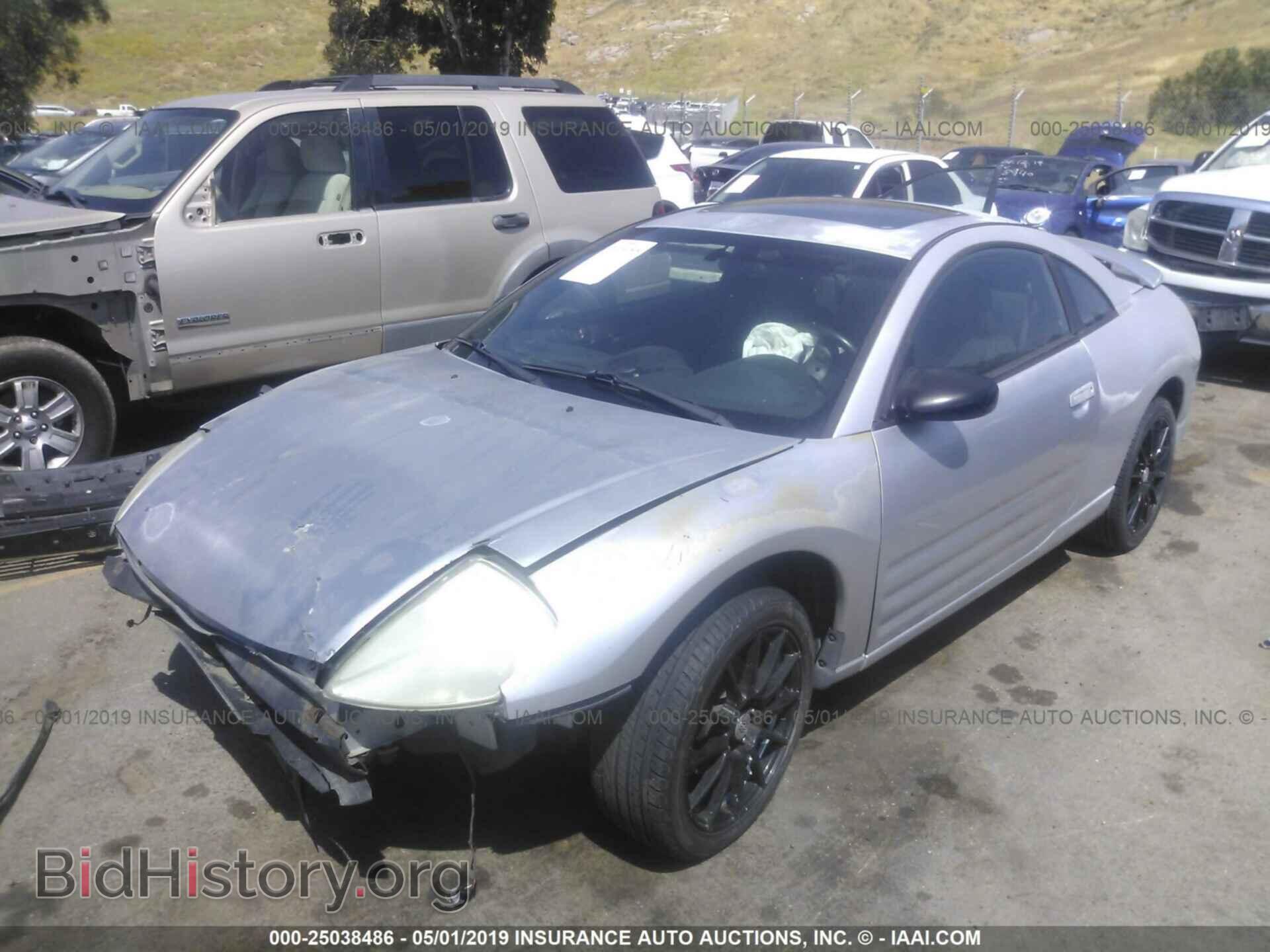 2003 MITSUBISHI ECLIPSE - VIN: 4A3AC44G03E031361 - Фото 2