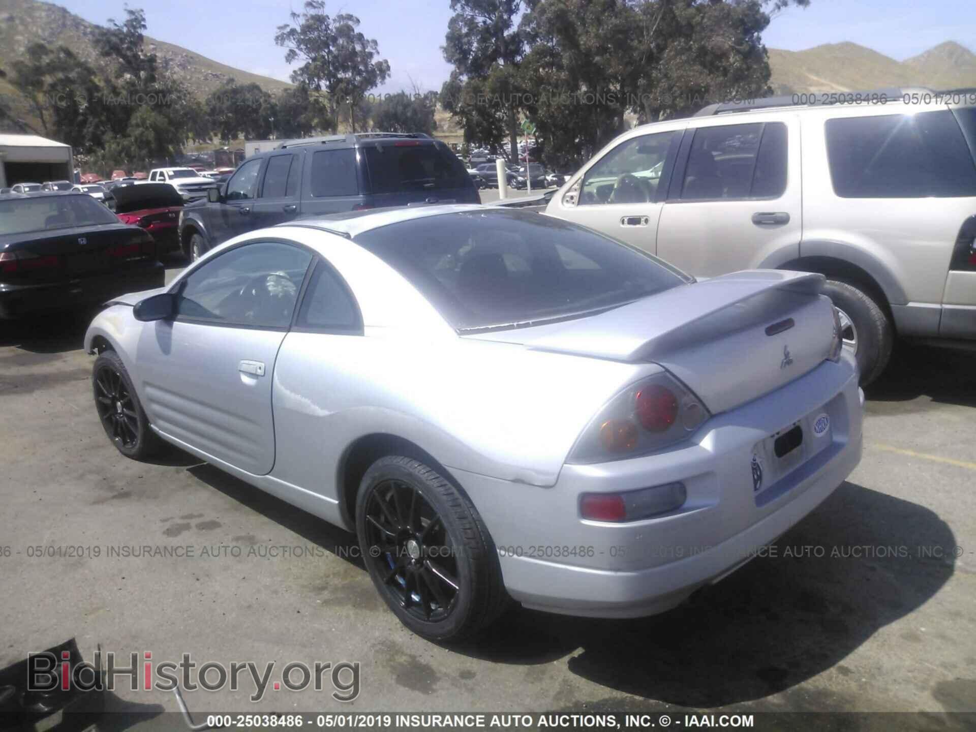2003 MITSUBISHI ECLIPSE - VIN: 4A3AC44G03E031361 - Фото 3