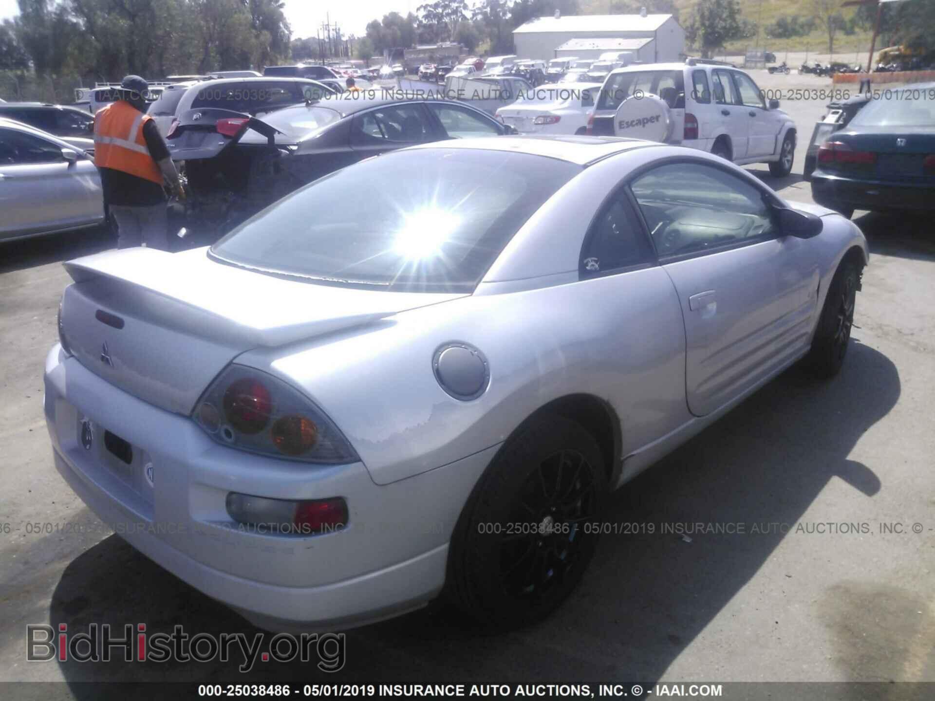 2003 MITSUBISHI ECLIPSE - VIN: 4A3AC44G03E031361 - Фото 4