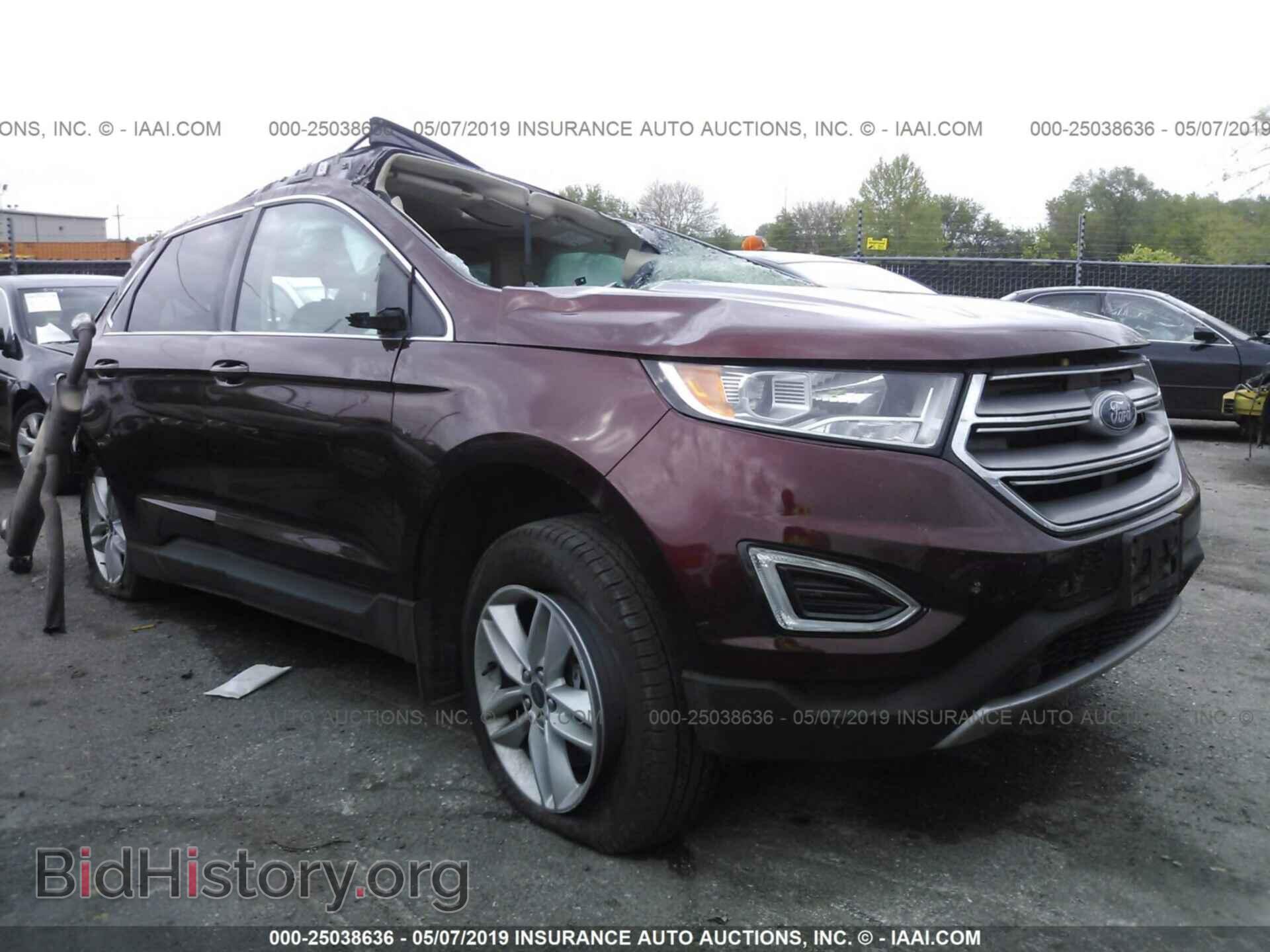 Фотография 2FMTK4J90FBC00035 - FORD EDGE 2015