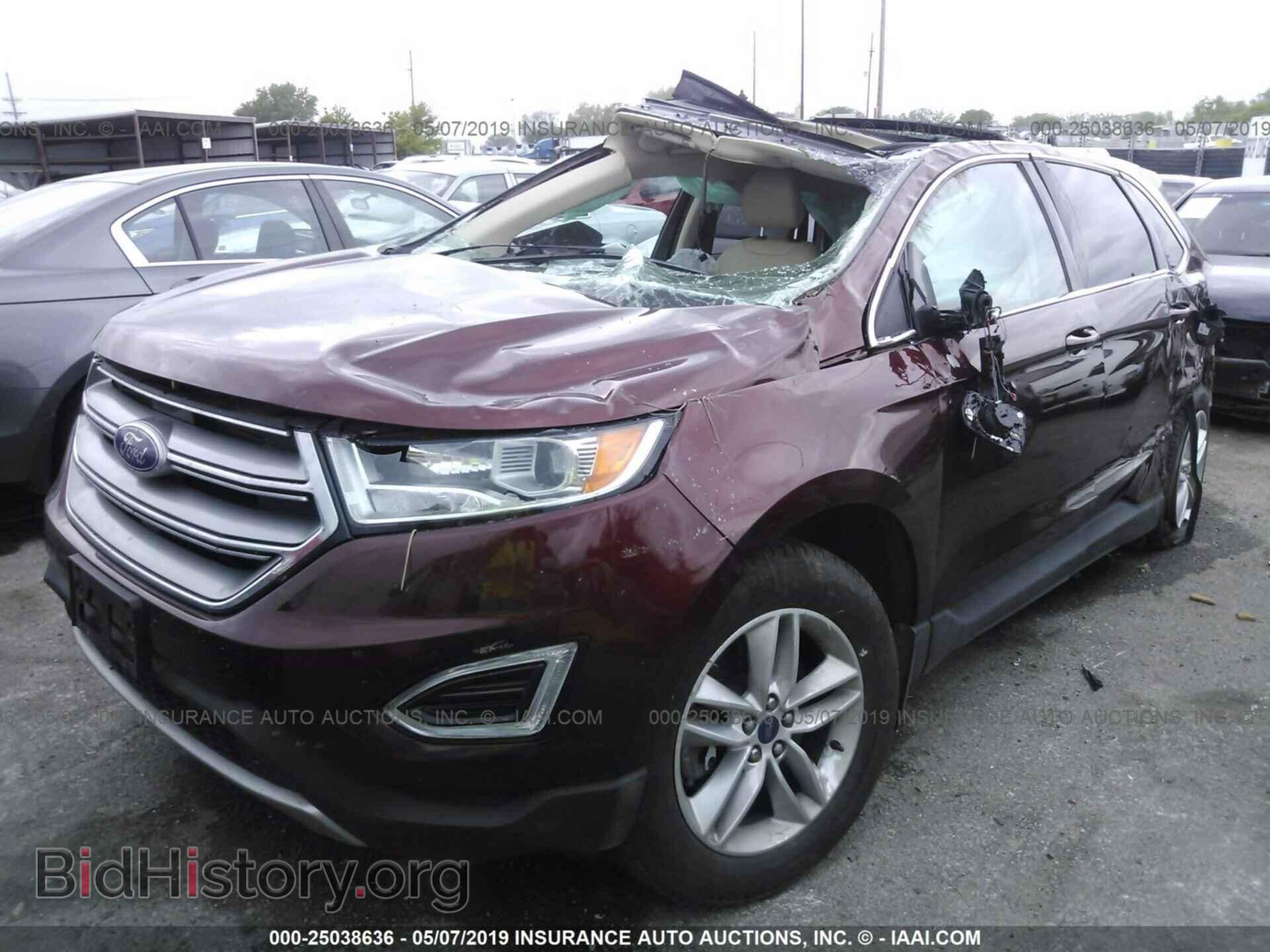 2015 FORD EDGE - VIN: 2FMTK4J90FBC00035 - Photo 2