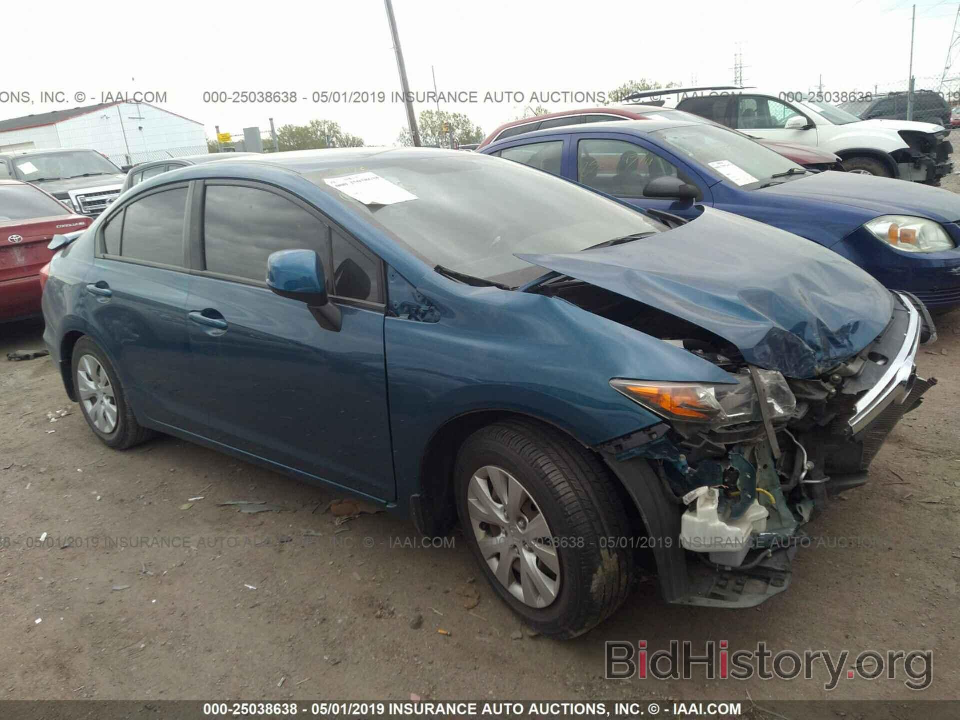 Photo 19XFB2F52CE082263 - HONDA CIVIC 2012