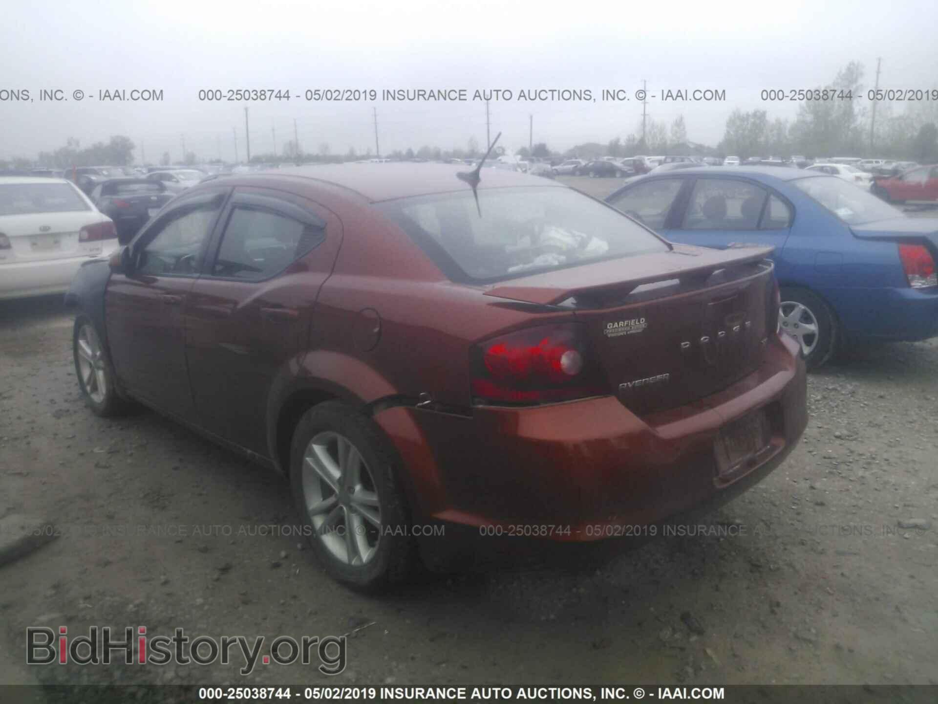 2012 DODGE AVENGER - VIN: 1C3CDZCB1CN253472 - Photo 3
