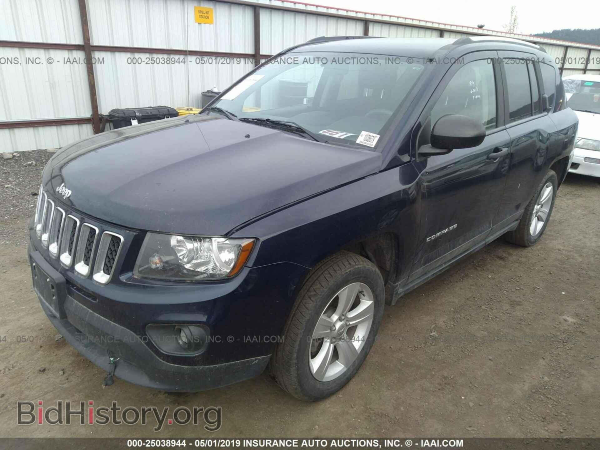 2014 JEEP COMPASS - VIN: 1C4NJDBB9ED535613 - Фото 2