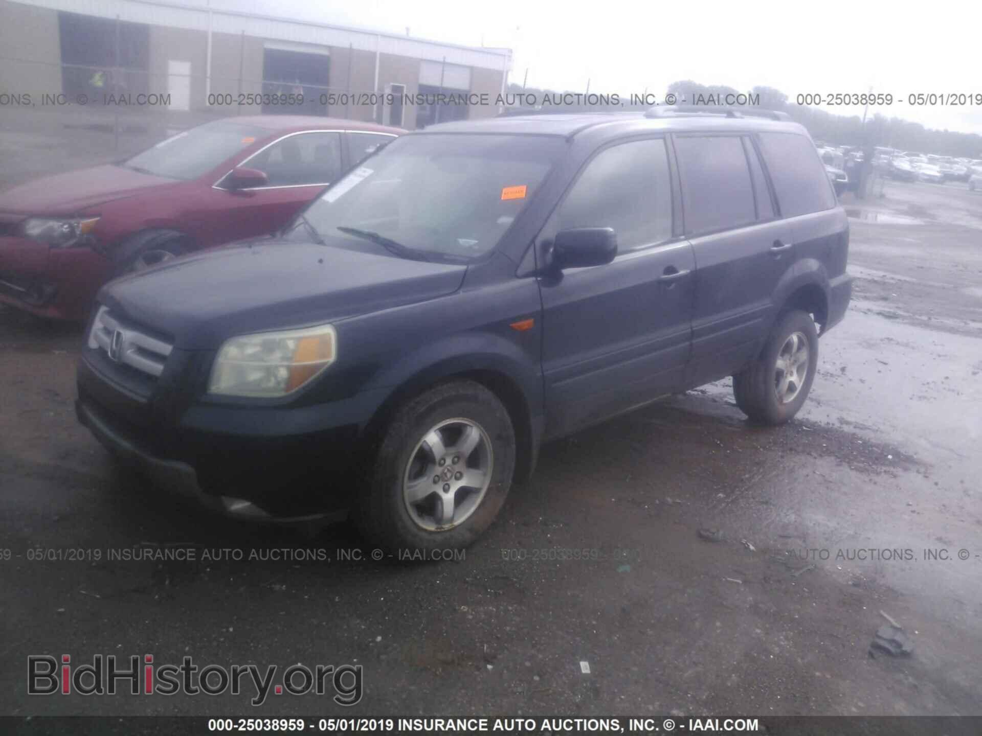 2006 HONDA PILOT - VIN: 2HKYF18626H560212 - Фото 2