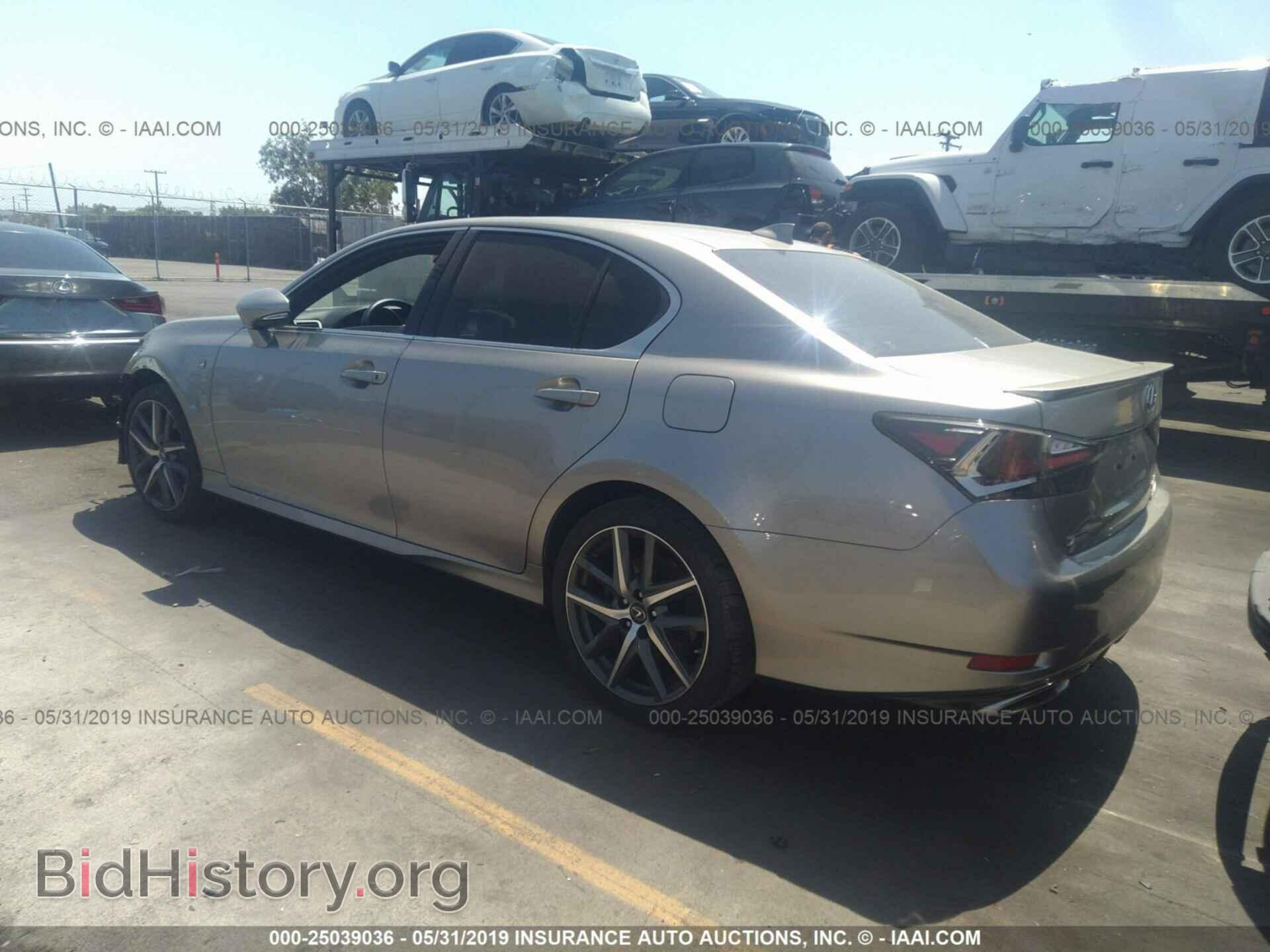 2017 LEXUS GS - VIN: JTHBZ1BL0HA010463 - Фото 3