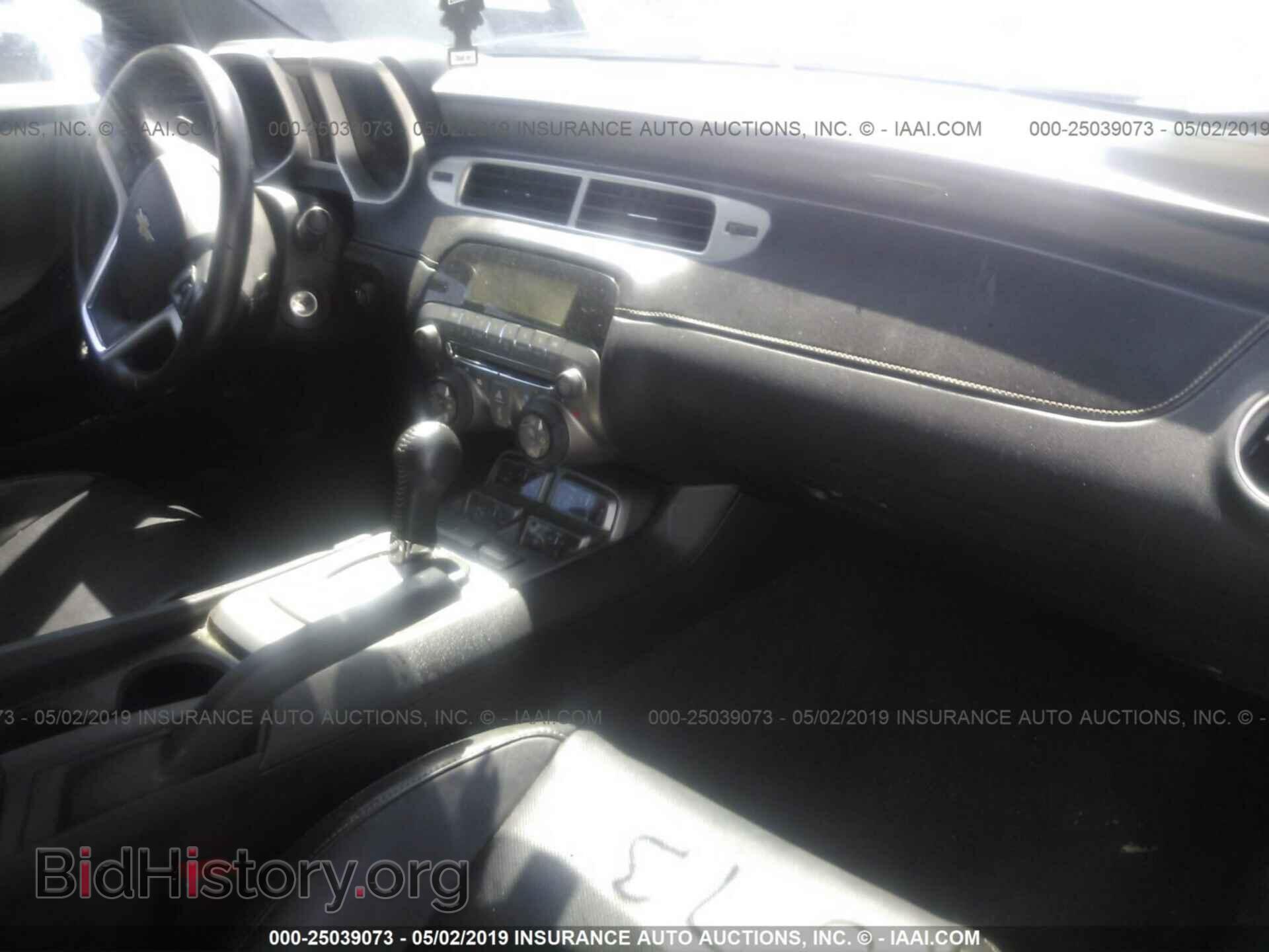 2012 CHEVROLET CAMARO - VIN: 2G1FC1E3XC9201613 - Фото 5