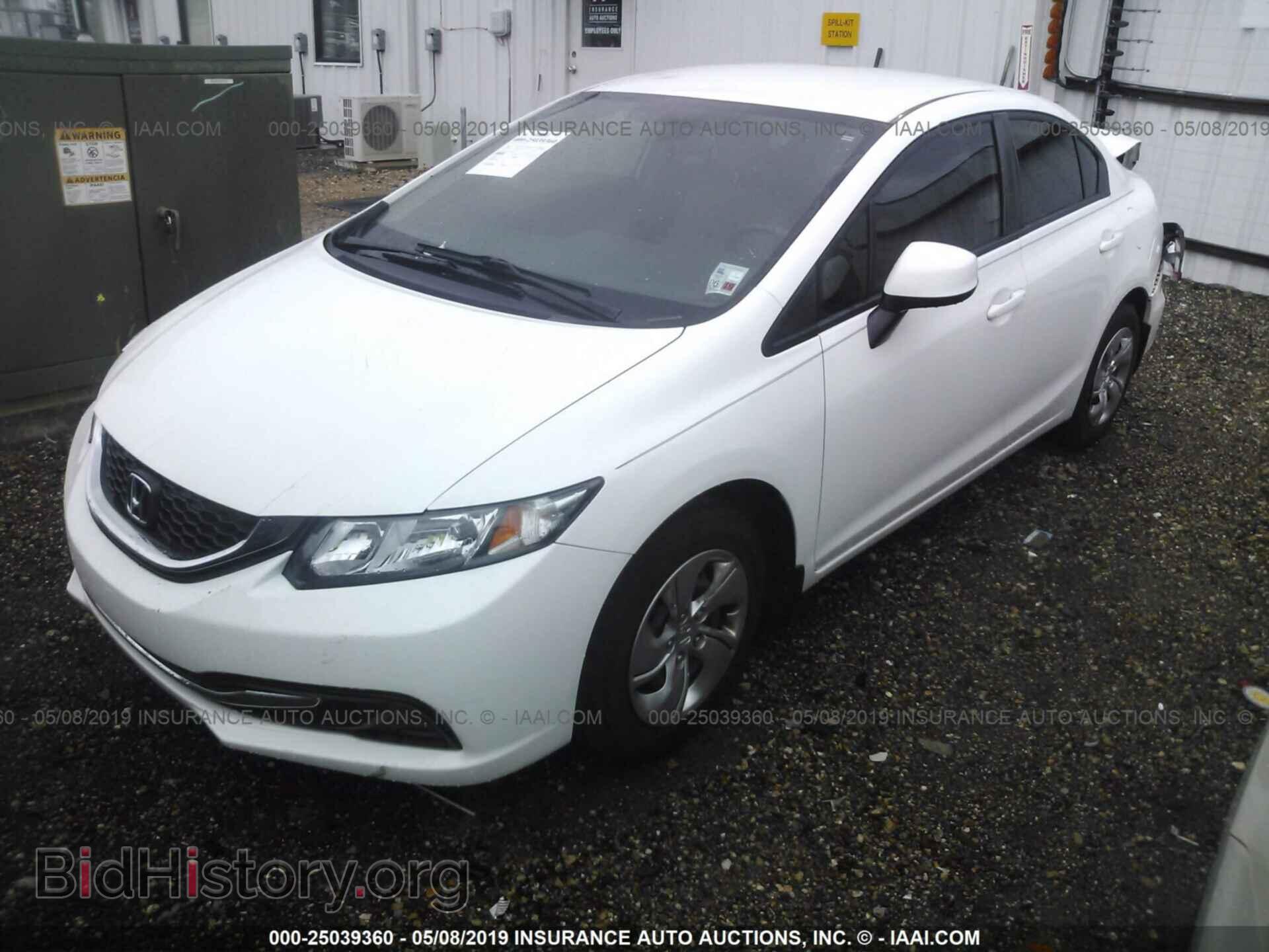 2013 HONDA CIVIC - VIN: 19XFB2F5XDE035838 - Фото 2