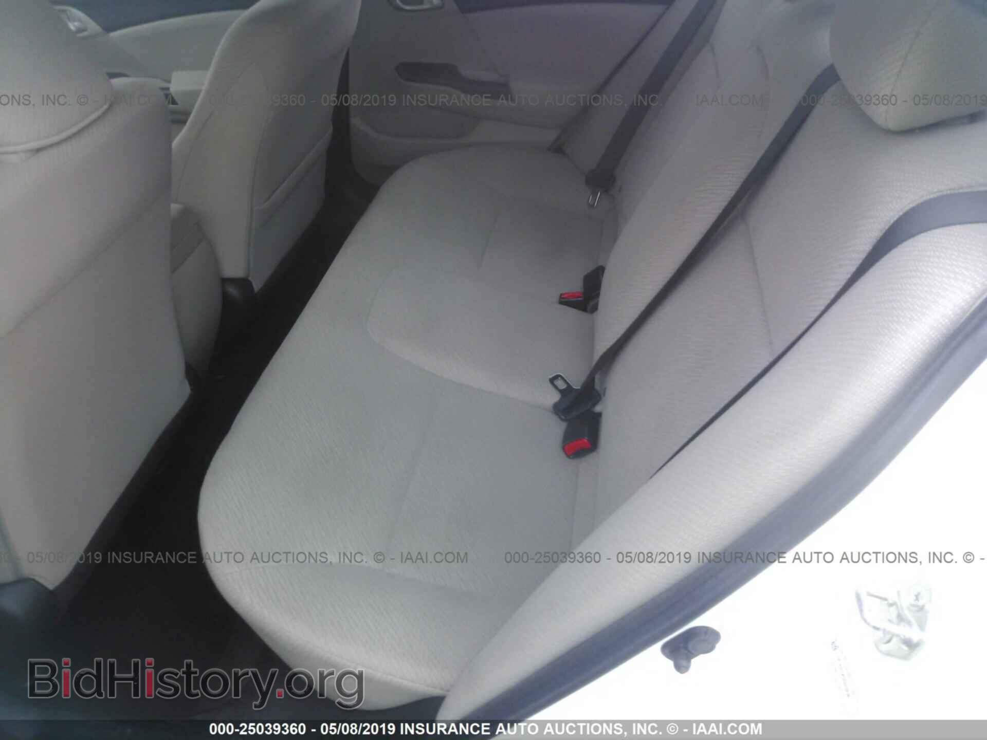 2013 HONDA CIVIC - VIN: 19XFB2F5XDE035838 - Фото 8