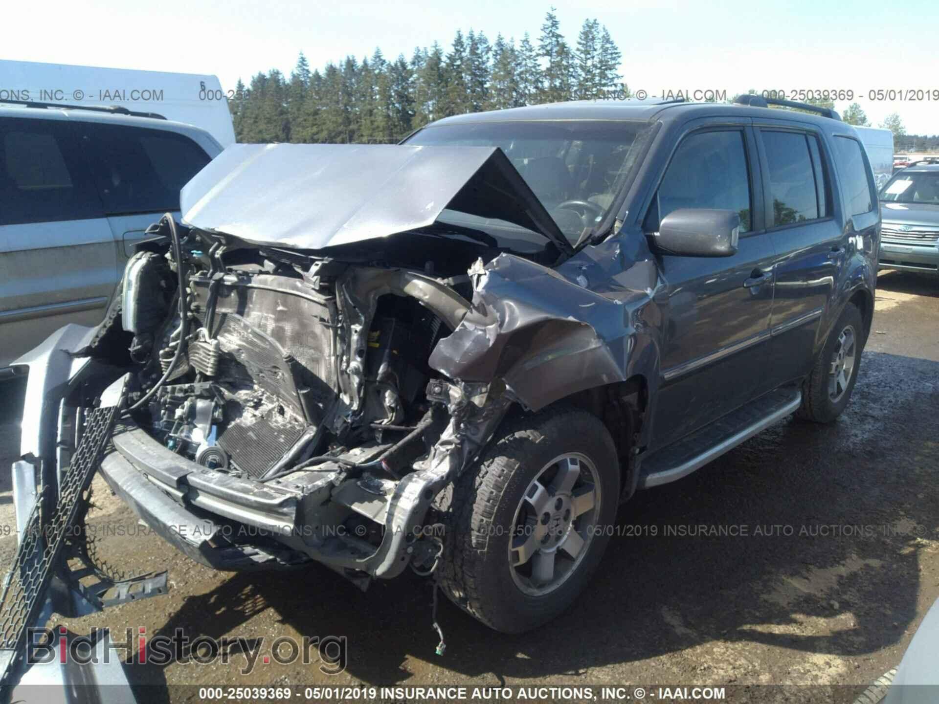2011 HONDA PILOT - VIN: 5FNYF4H9XBB009109 - Фото 2