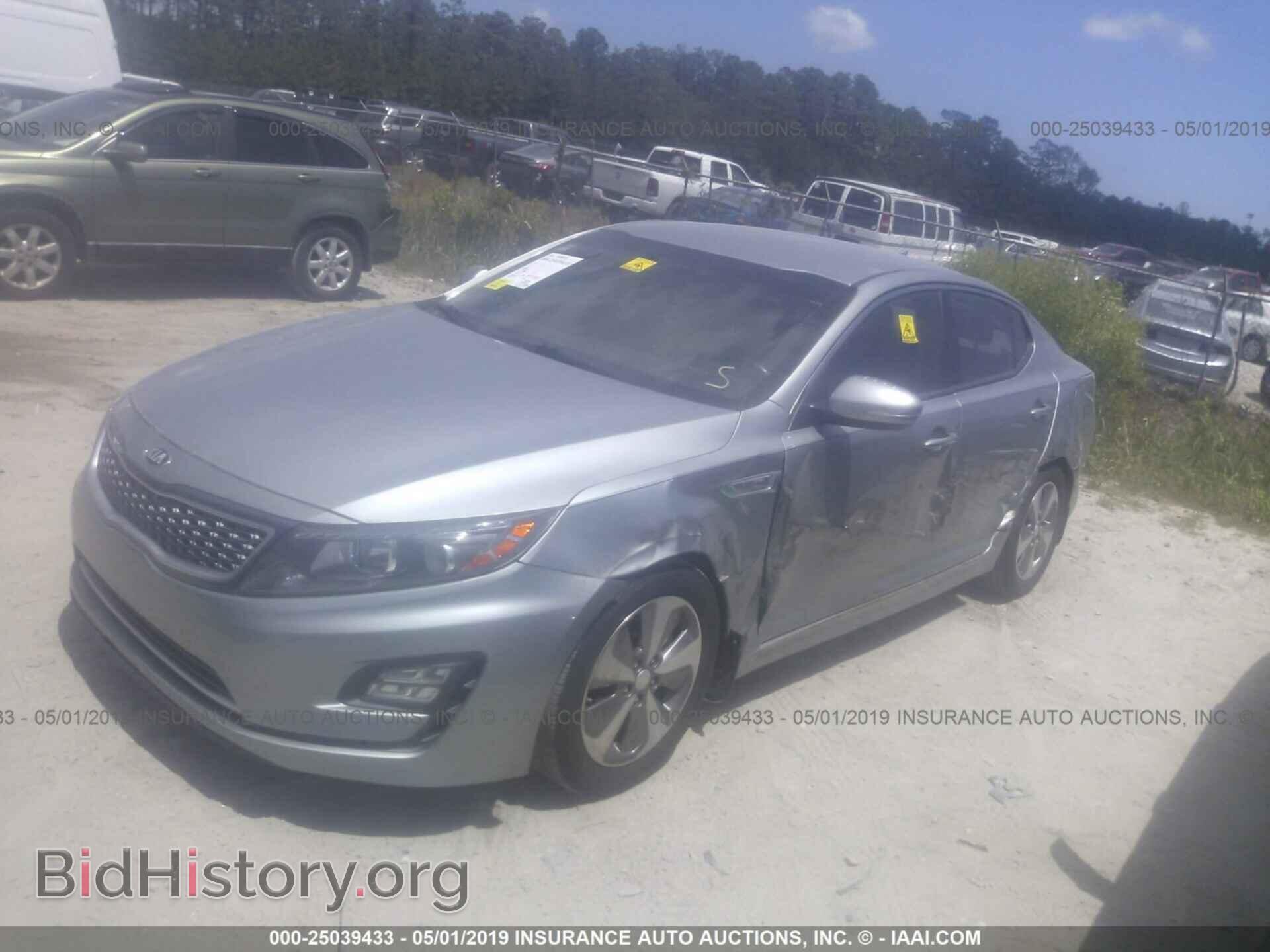 2014 KIA OPTIMA - VIN: KNAGN4AD2E5073256 - Фото 2