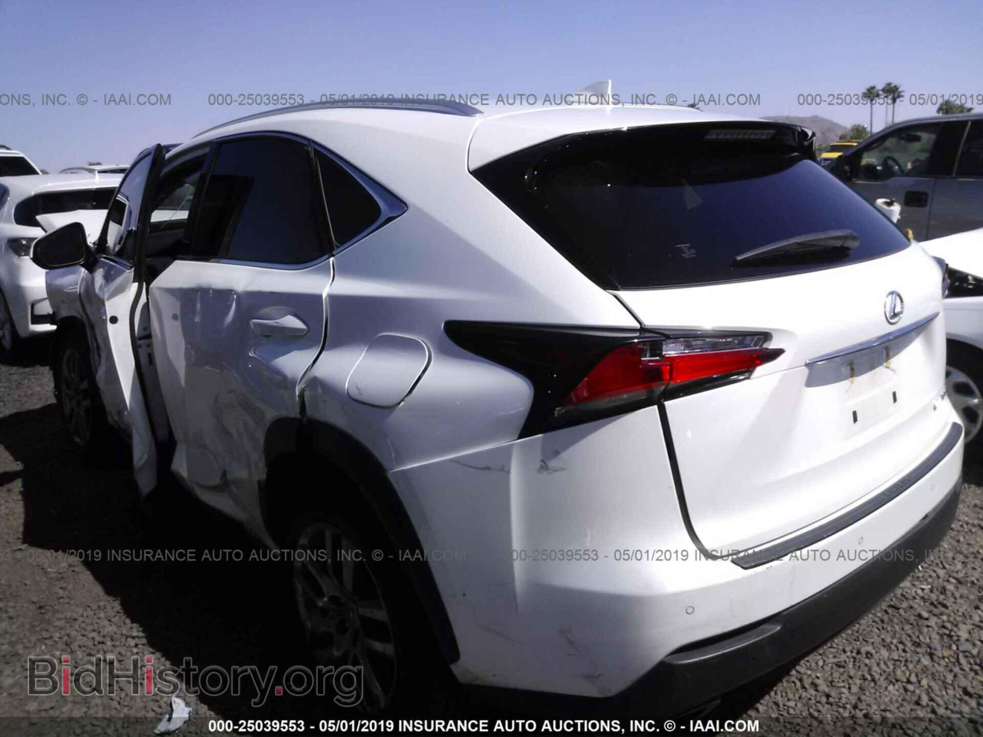 2015 LEXUS NX - VIN: JTJYARBZ0F2009646 - Фото 3