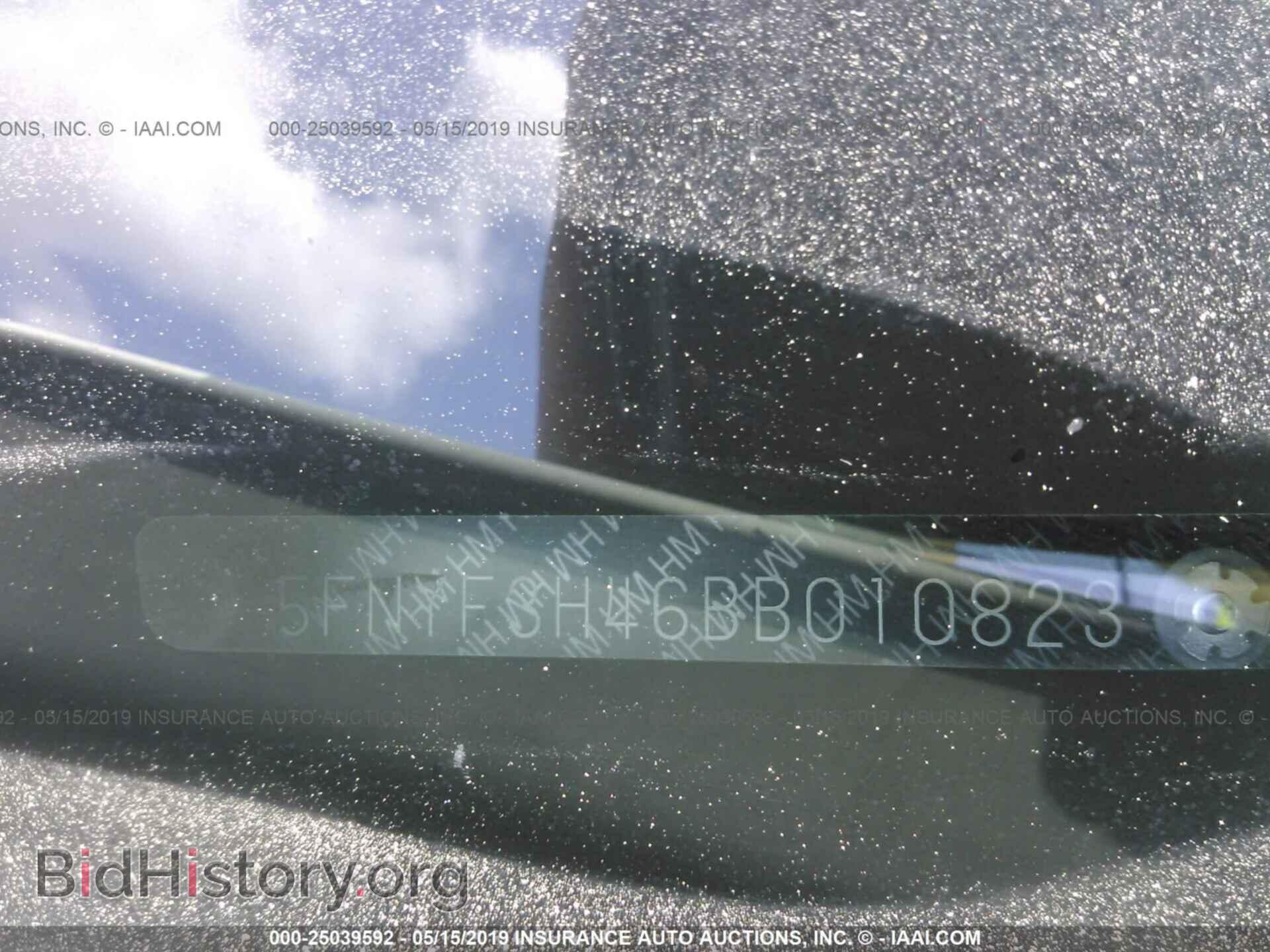 2011 HONDA PILOT - VIN: 5FNYF3H46BB010823 - Фото 9
