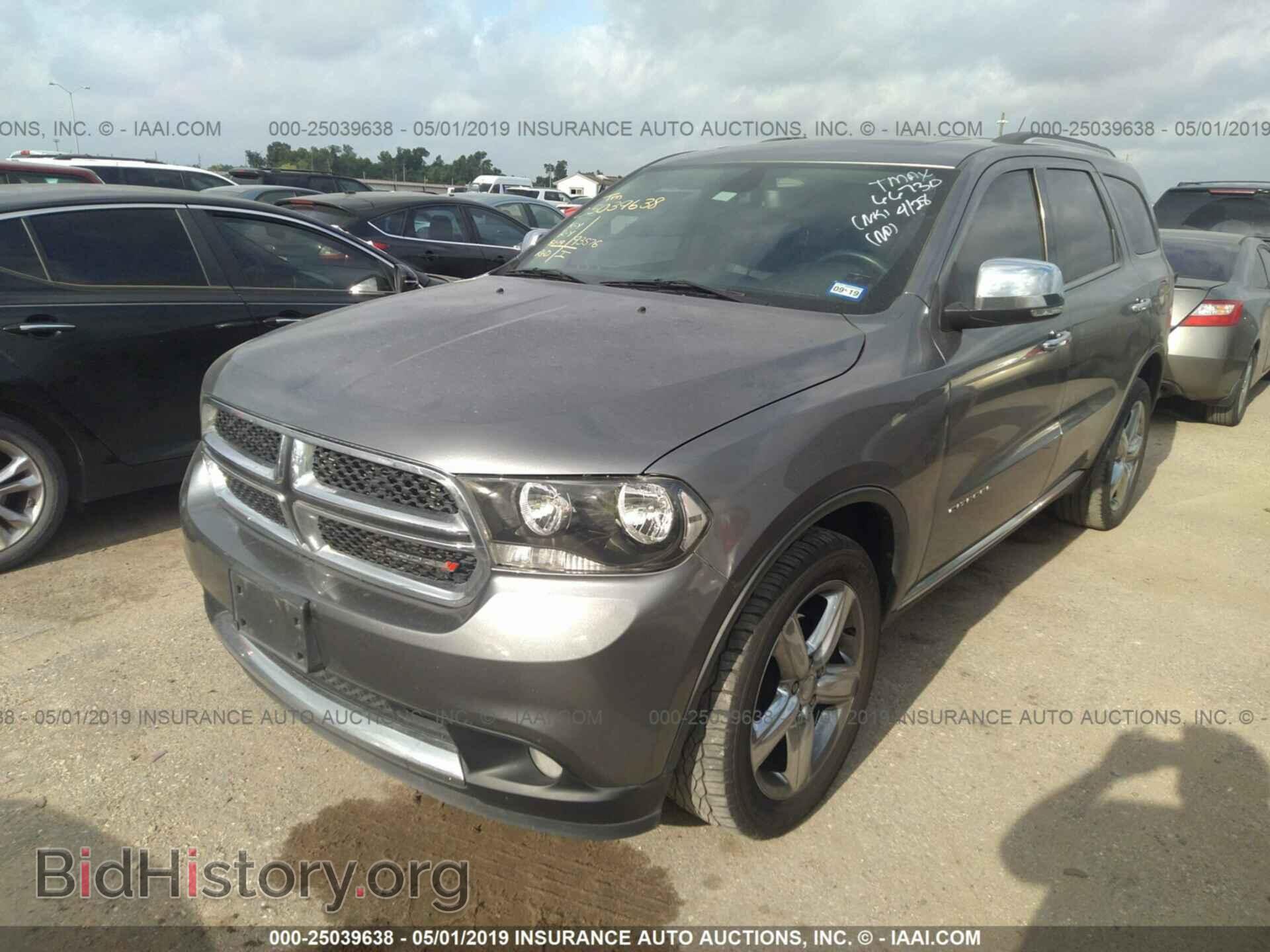 2013 DODGE DURANGO - VIN: 1C4RDHEG7DC571716 - Фото 2