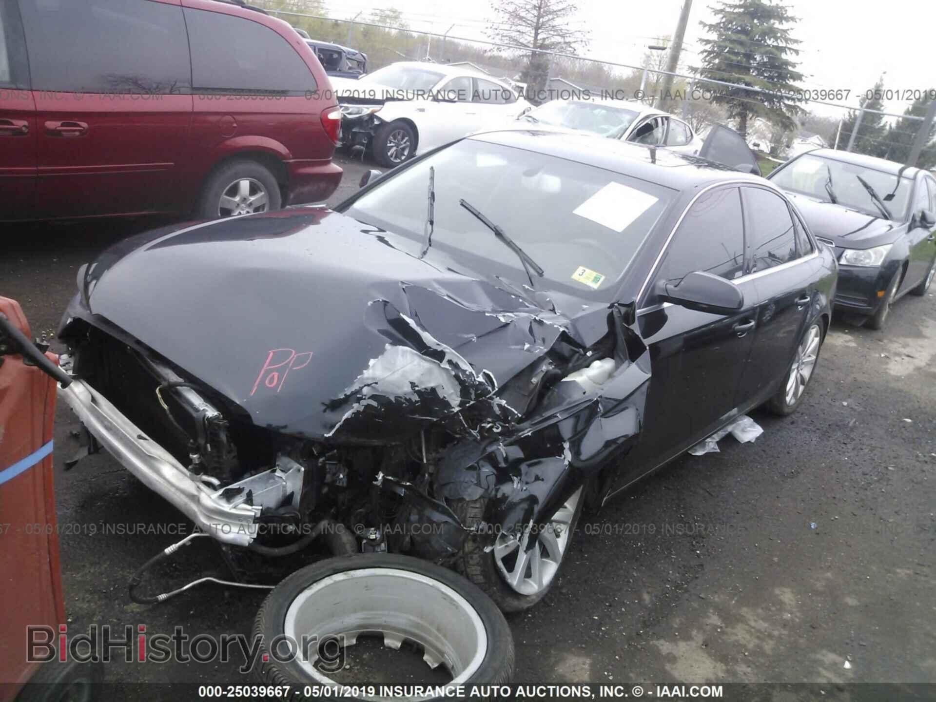 2013 AUDI A4 - VIN: WAUFFAFL9DN007597 - Фото 2