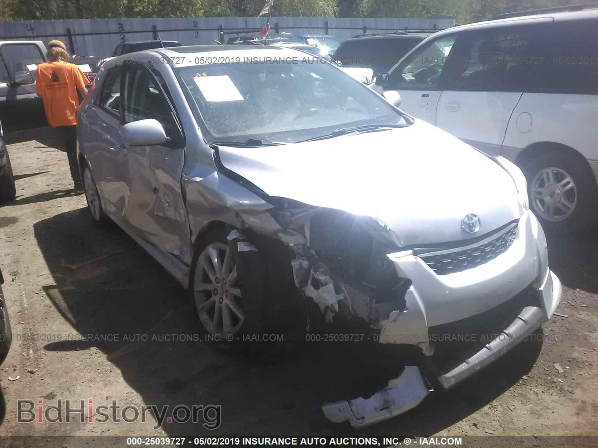 Photo 2T1GE40E99C005445 - TOYOTA COROLLA MATRIX 2009